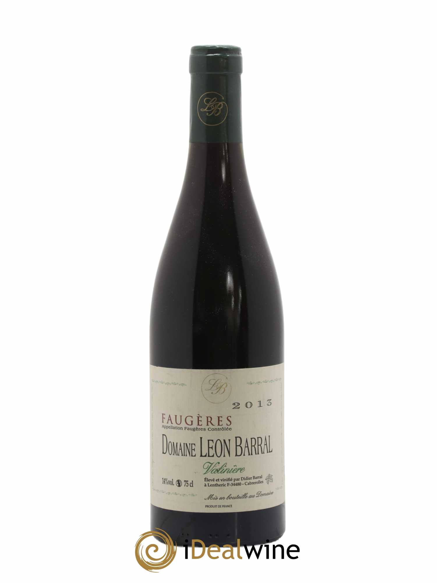 Faugères Valinière Domaine Léon Barral 2013 - Lot de 1 bouteille - 0