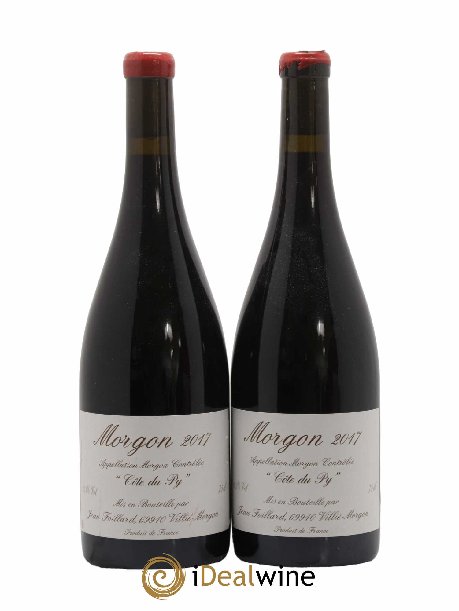 Morgon Côte du Py Jean Foillard 2017 - Lot de 2 bouteilles - 0