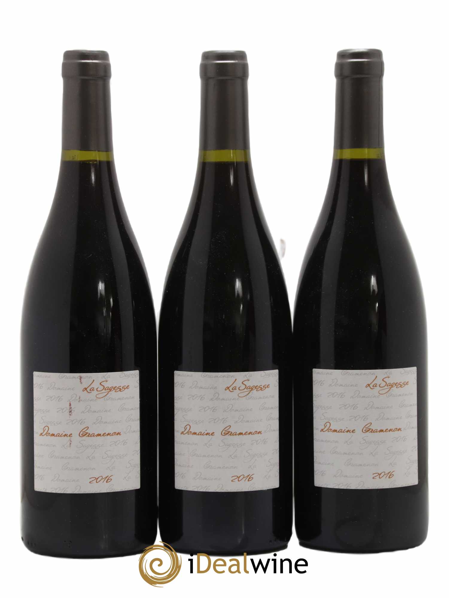 Côtes-du-Rhône La Sagesse Gramenon (Domaine) 2016 - Lot de 3 bouteilles - 0
