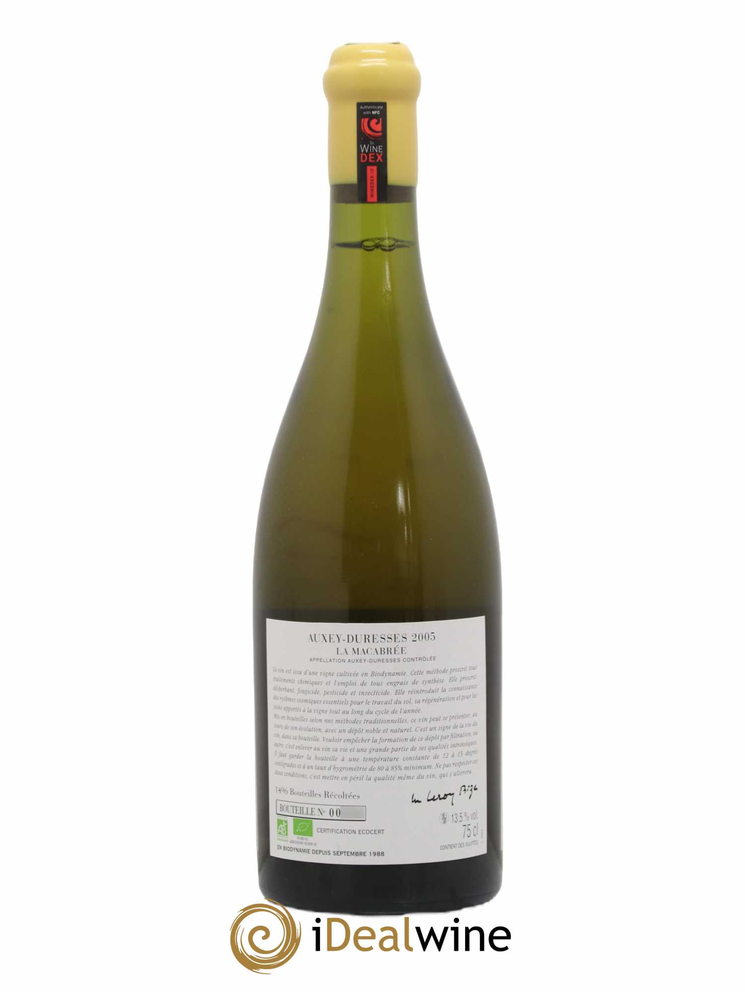Auxey-Duresses La Macabrée d'Auvenay (Domaine) 2005 - Lot de 1 bouteille - 1