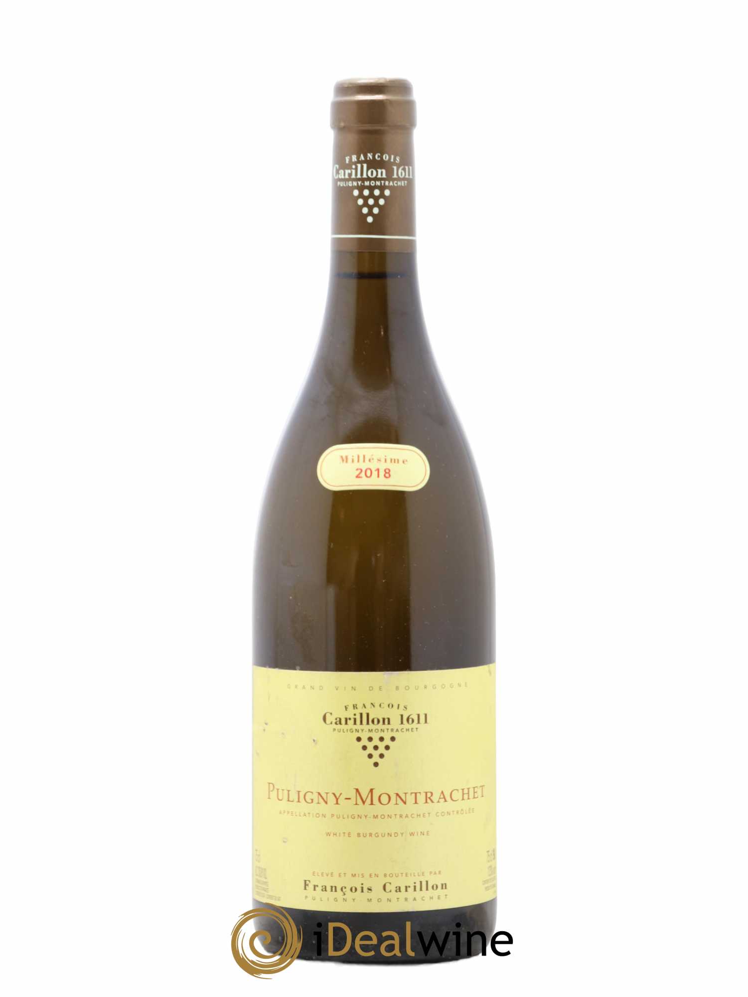 Puligny-Montrachet François Carillon 2018 - Lot de 1 bouteille - 0
