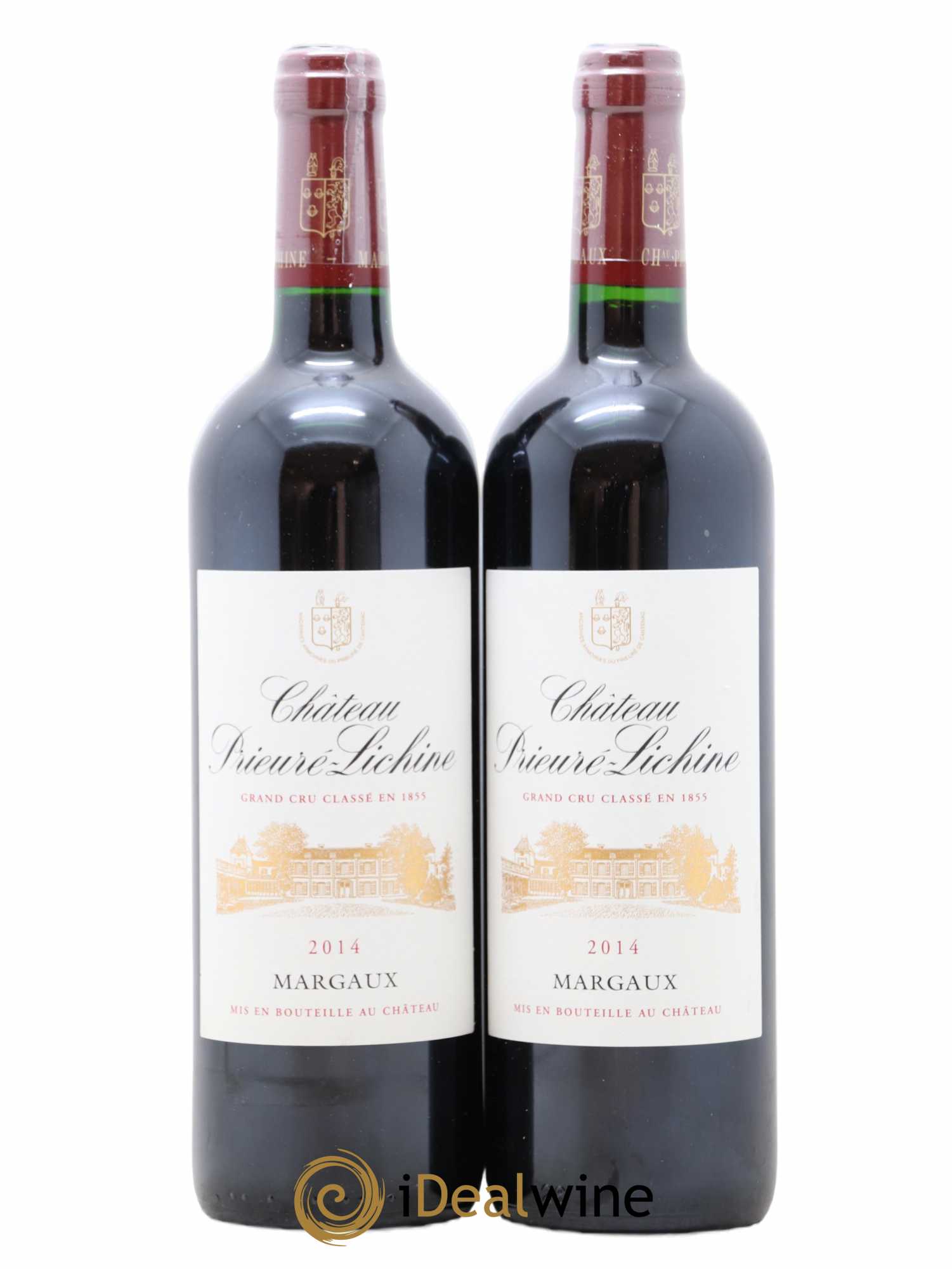 Château Prieuré Lichine 4ème Grand Cru Classé 2014 - Lot de 2 bouteilles - 0