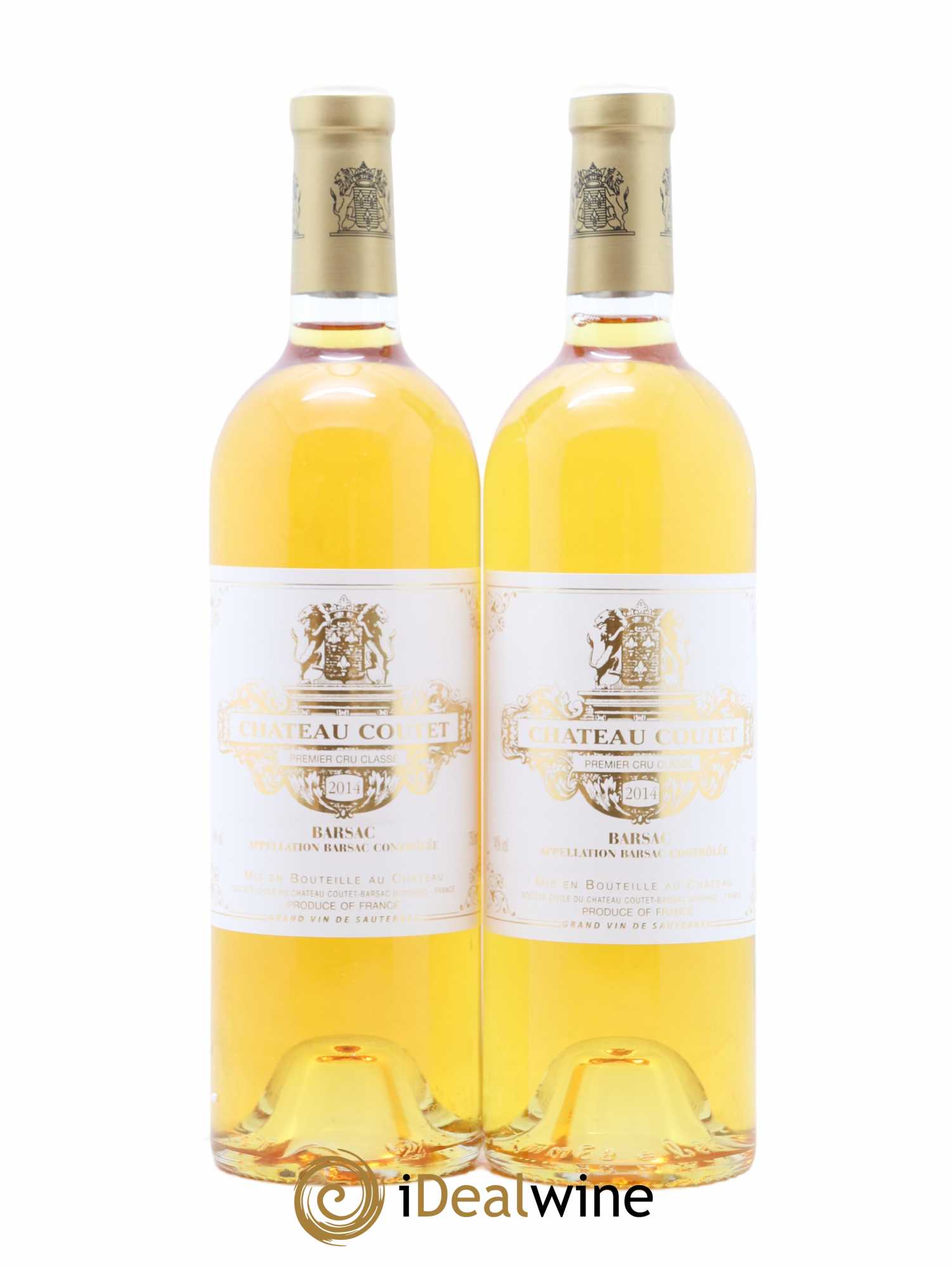 Château Coutet 1er Grand Cru Classé 2014 - Lot of 2 bottles - 0
