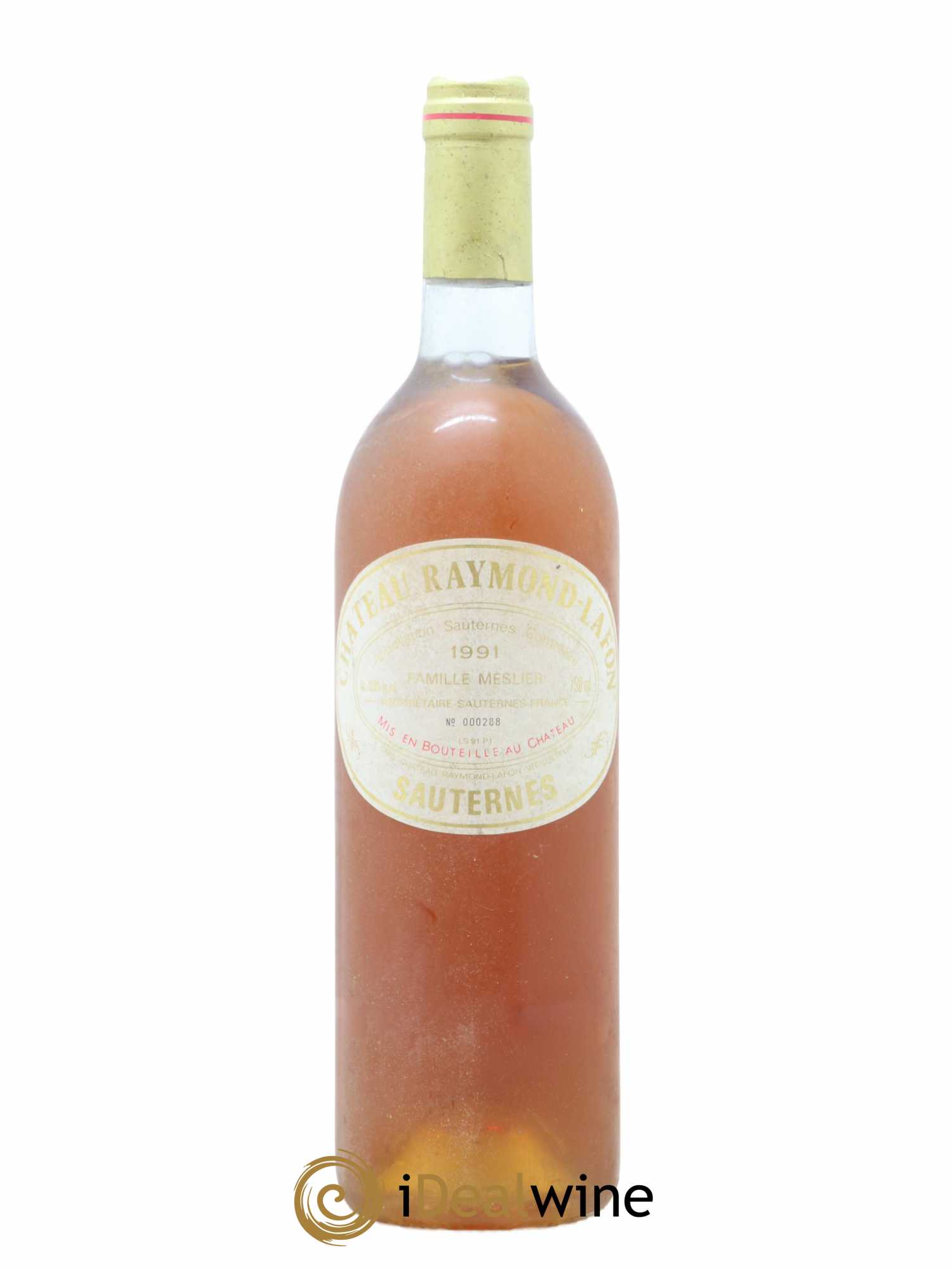 Château Raymond Lafon 1991 - Lot de 1 bouteille - 0