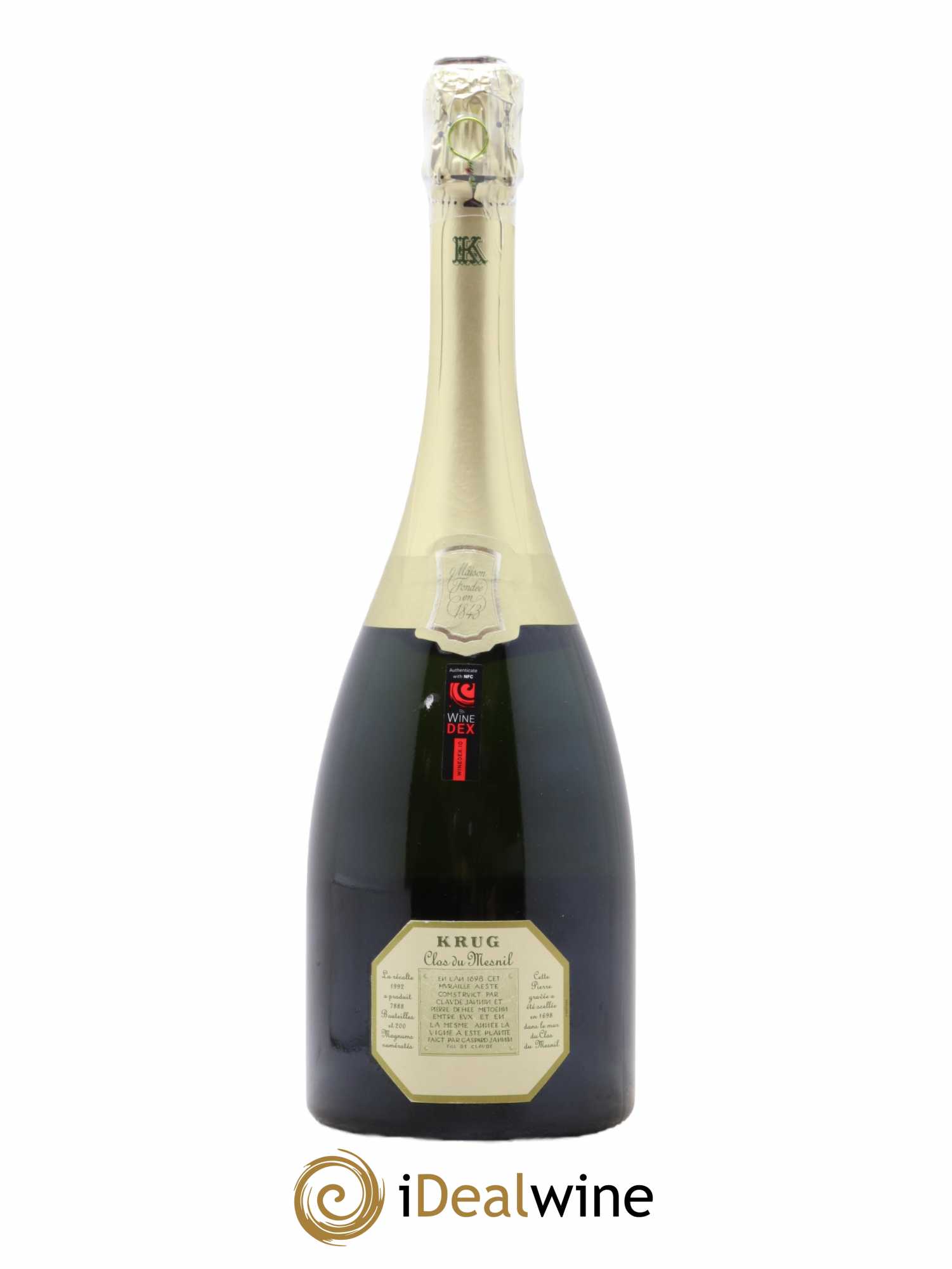 Clos du Mesnil Krug 1992 - Posten von 1 Flasche - 1