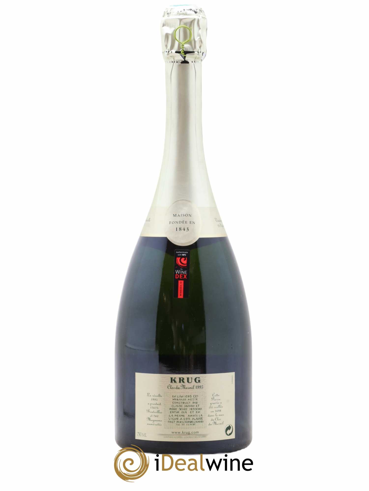 Clos du Mesnil Krug 1995 - Lot of 1 bottle - 1
