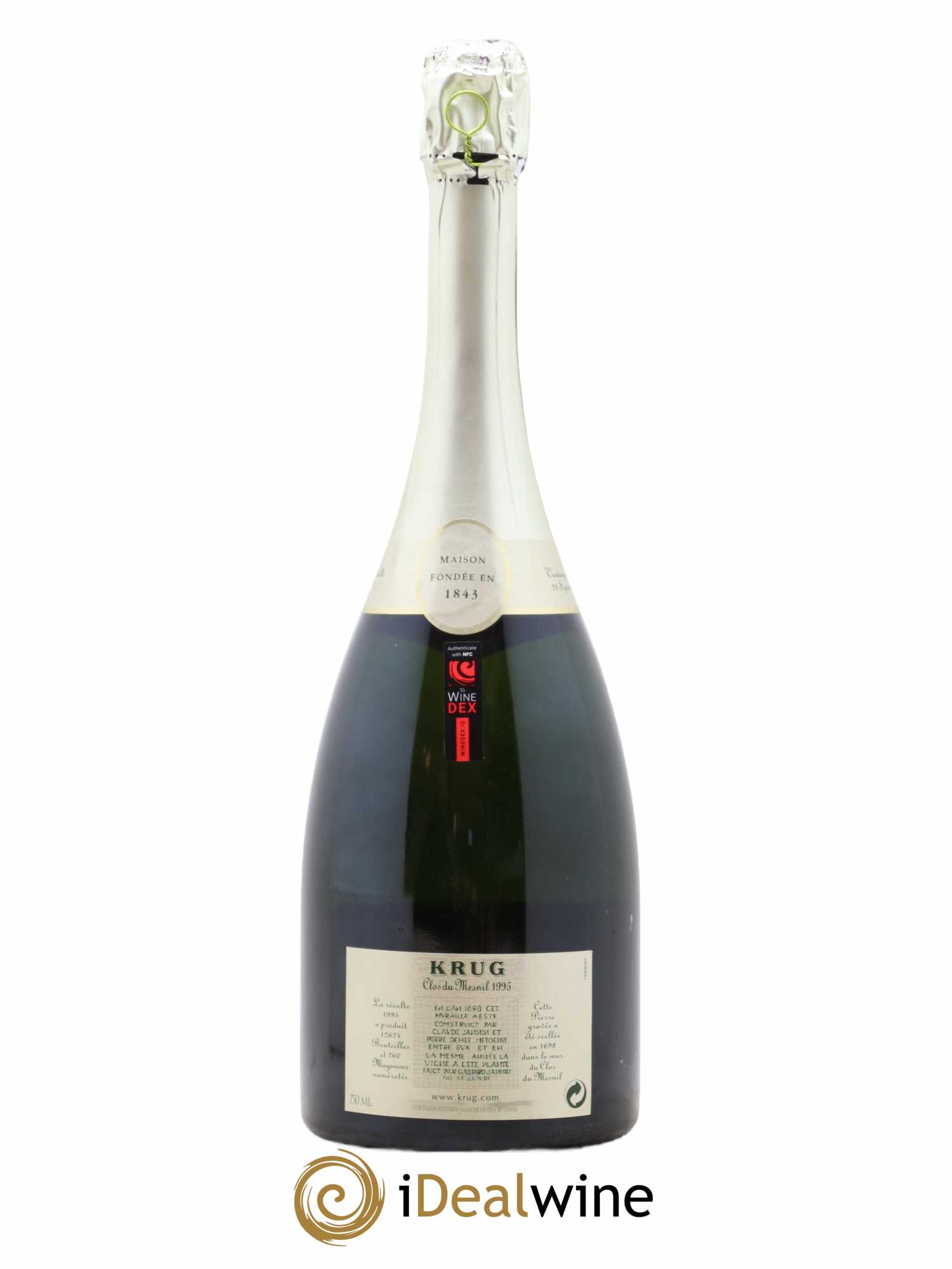 Clos du Mesnil Krug 1995 - Lot de 1 bouteille - 1