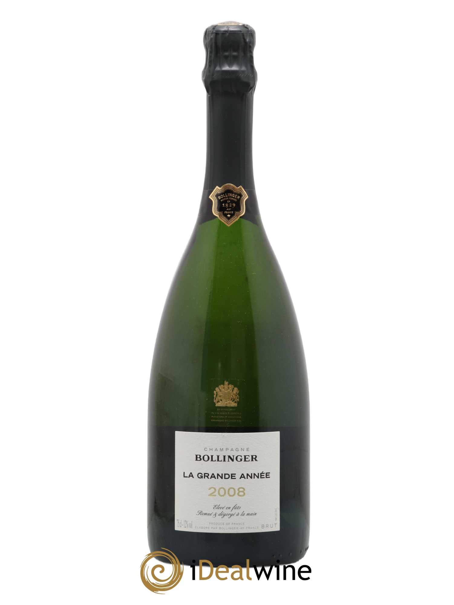 Grande Année Brut Bollinger 2008 - Lot of 1 bottle - 0