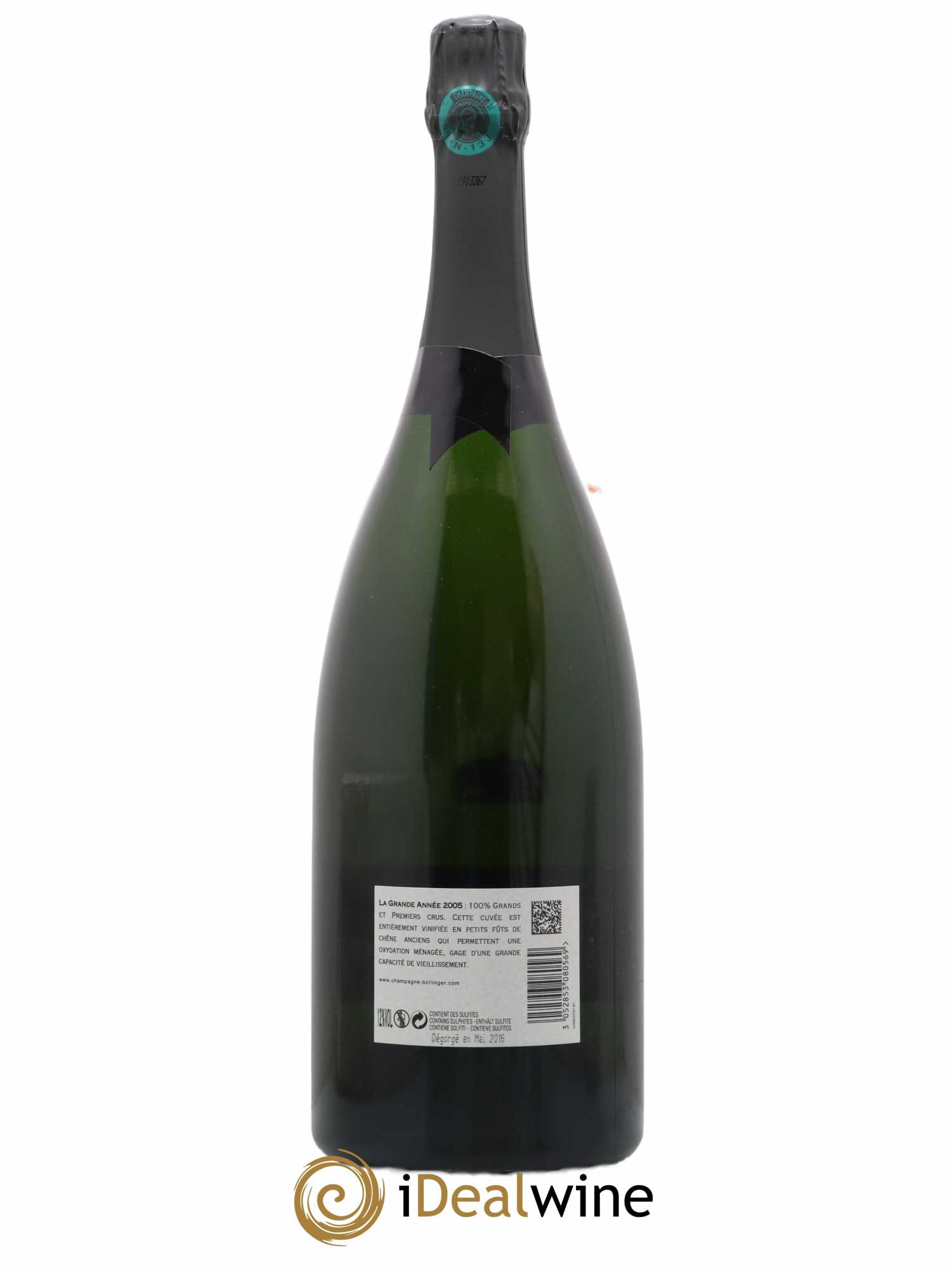 Grande Année Brut Bollinger 2005 - Lot of 1 magnum - 1