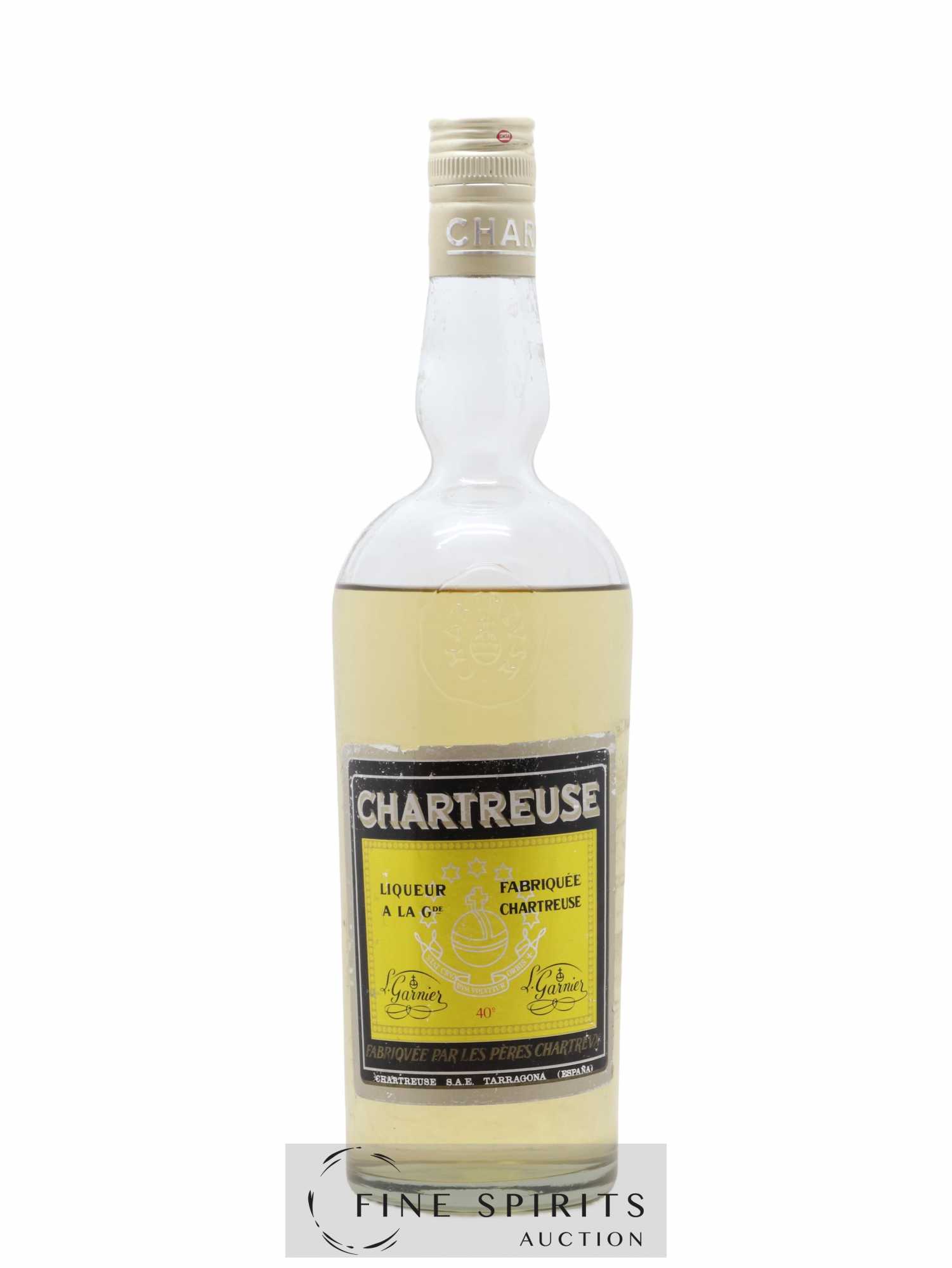 Chartreuse Of. Tarragone Jaune La Fabiola (1972-1973) - Lot de 1 bouteille - 0
