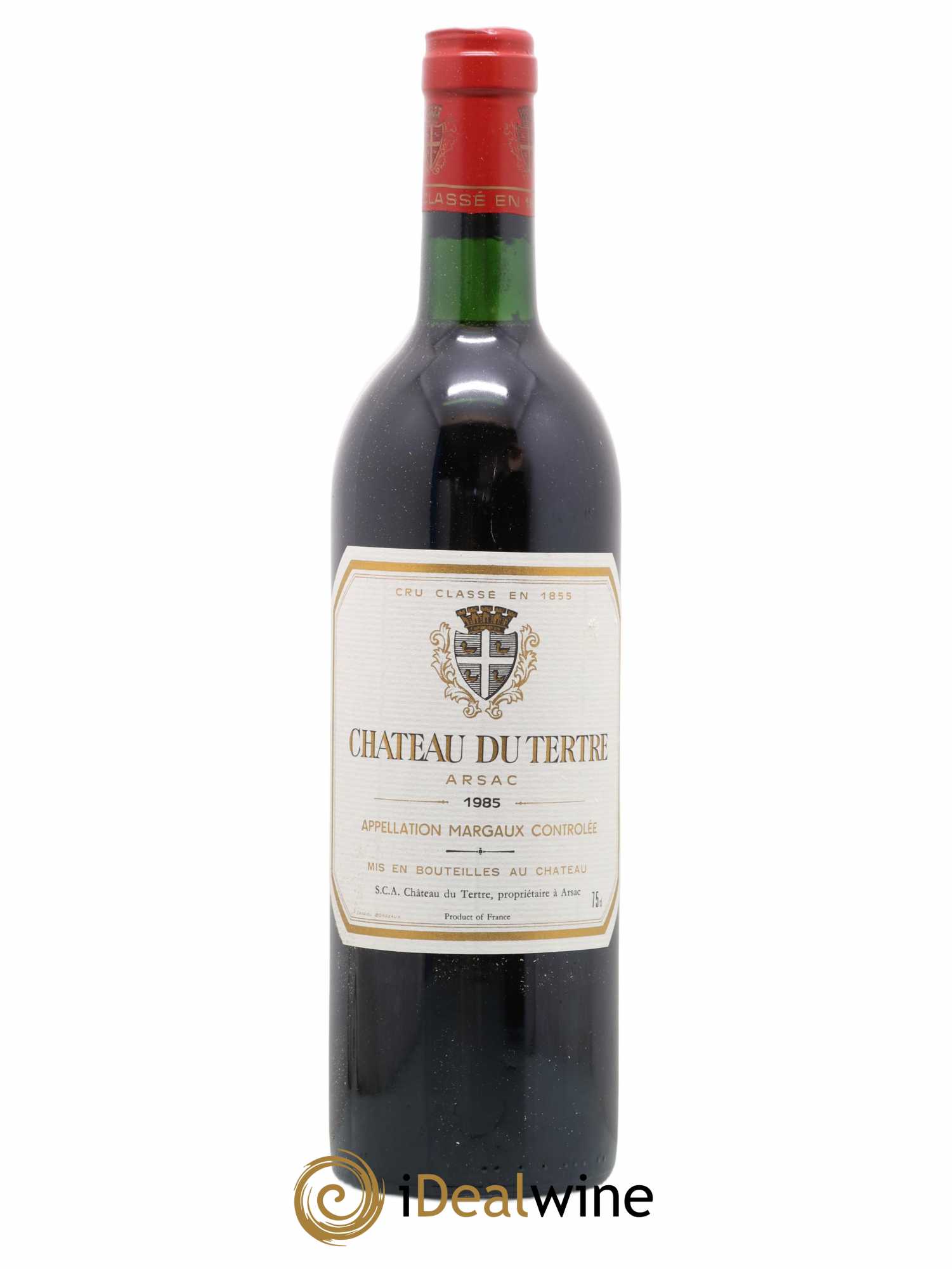 Château du Tertre 5ème Grand Cru Classé 1985 - Lot de 1 bouteille - 0
