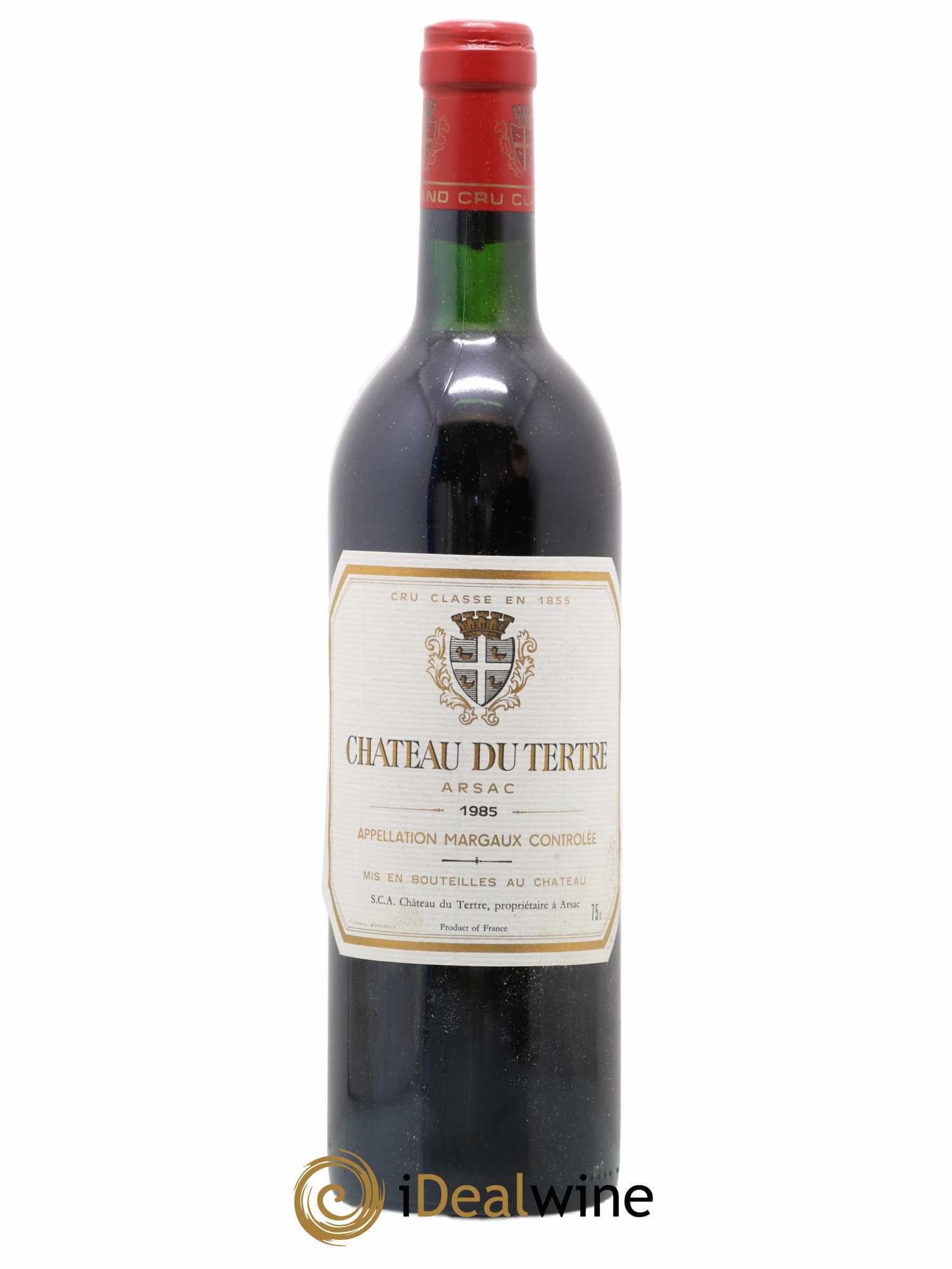 Château du Tertre 5ème Grand Cru Classé 1985 - Lot de 1 bouteille - 0