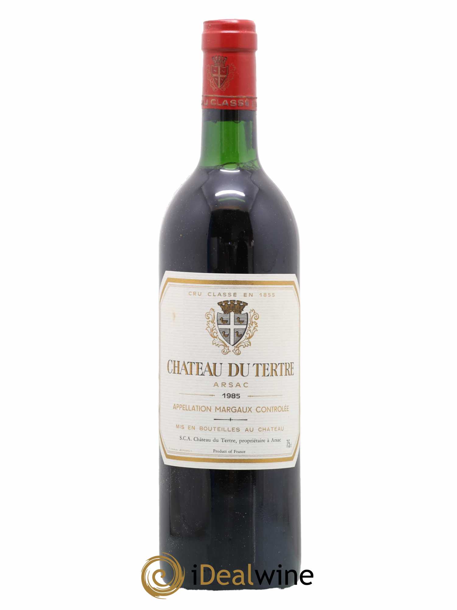 Château du Tertre 5ème Grand Cru Classé 1985 - Lot de 1 bouteille - 0