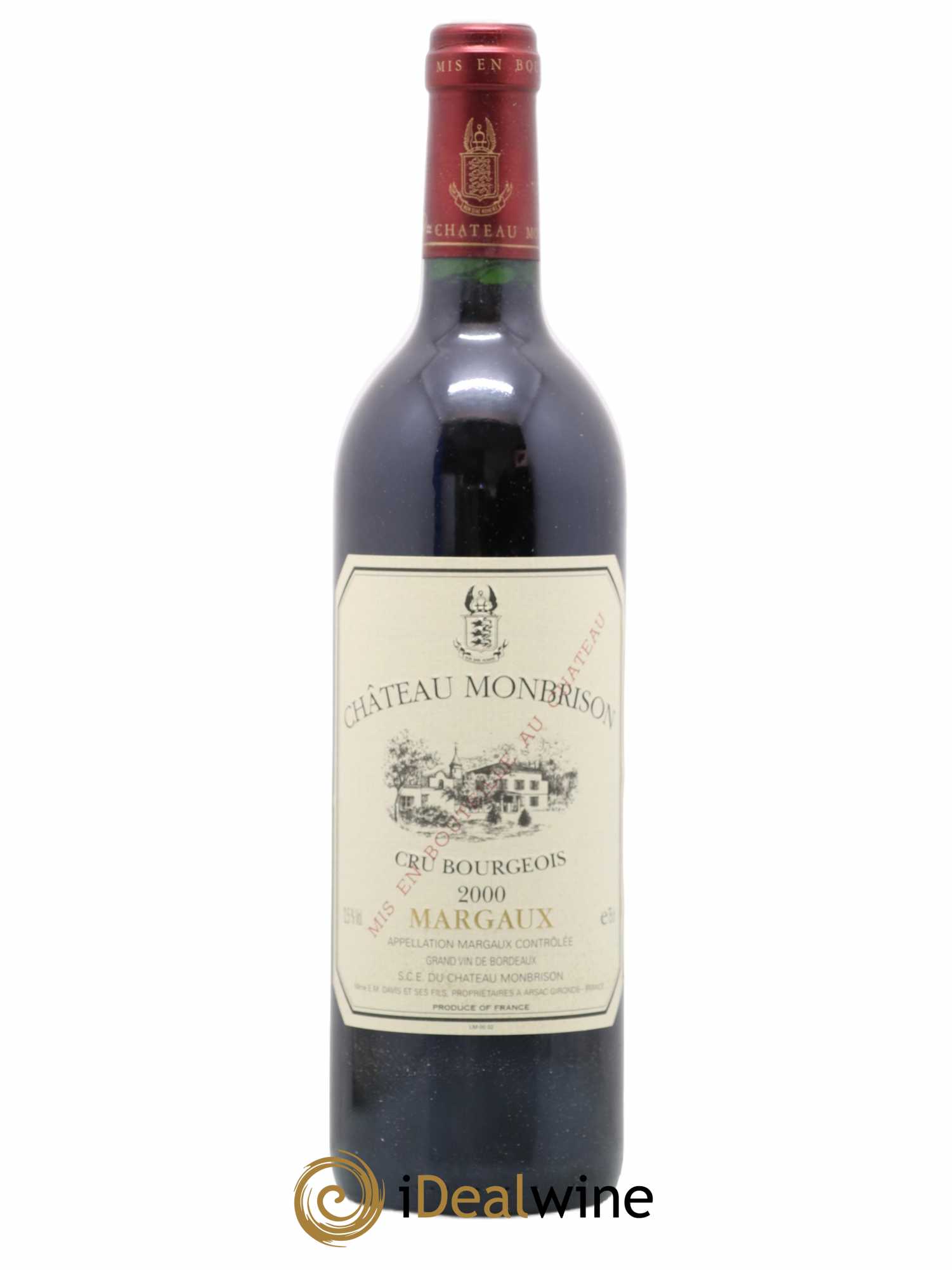 Château Monbrison 2000 - Lot de 1 bouteille - 0