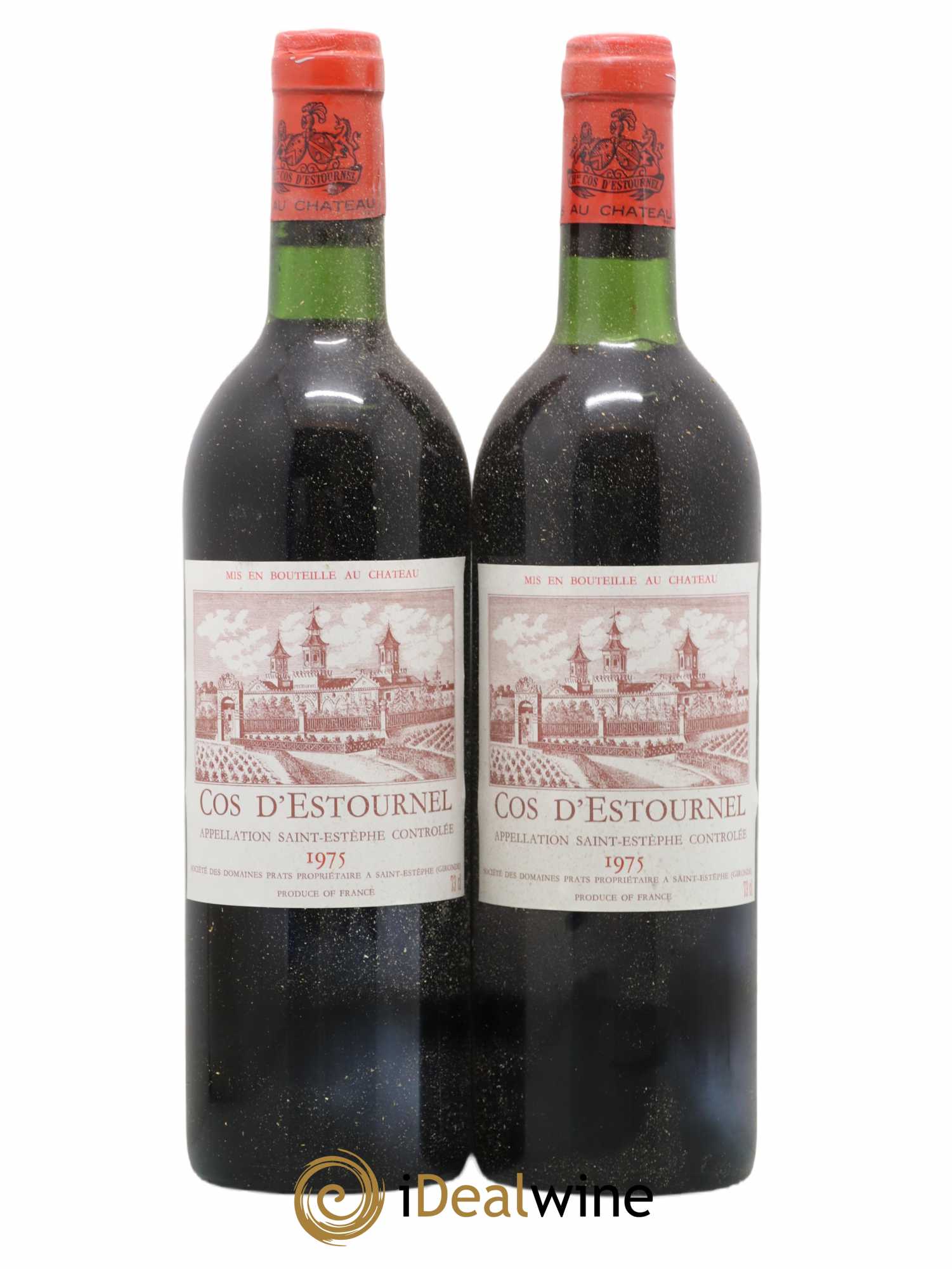 Cos d'Estournel 2ème Grand Cru Classé 1975 - Lot de 2 bouteilles - 0