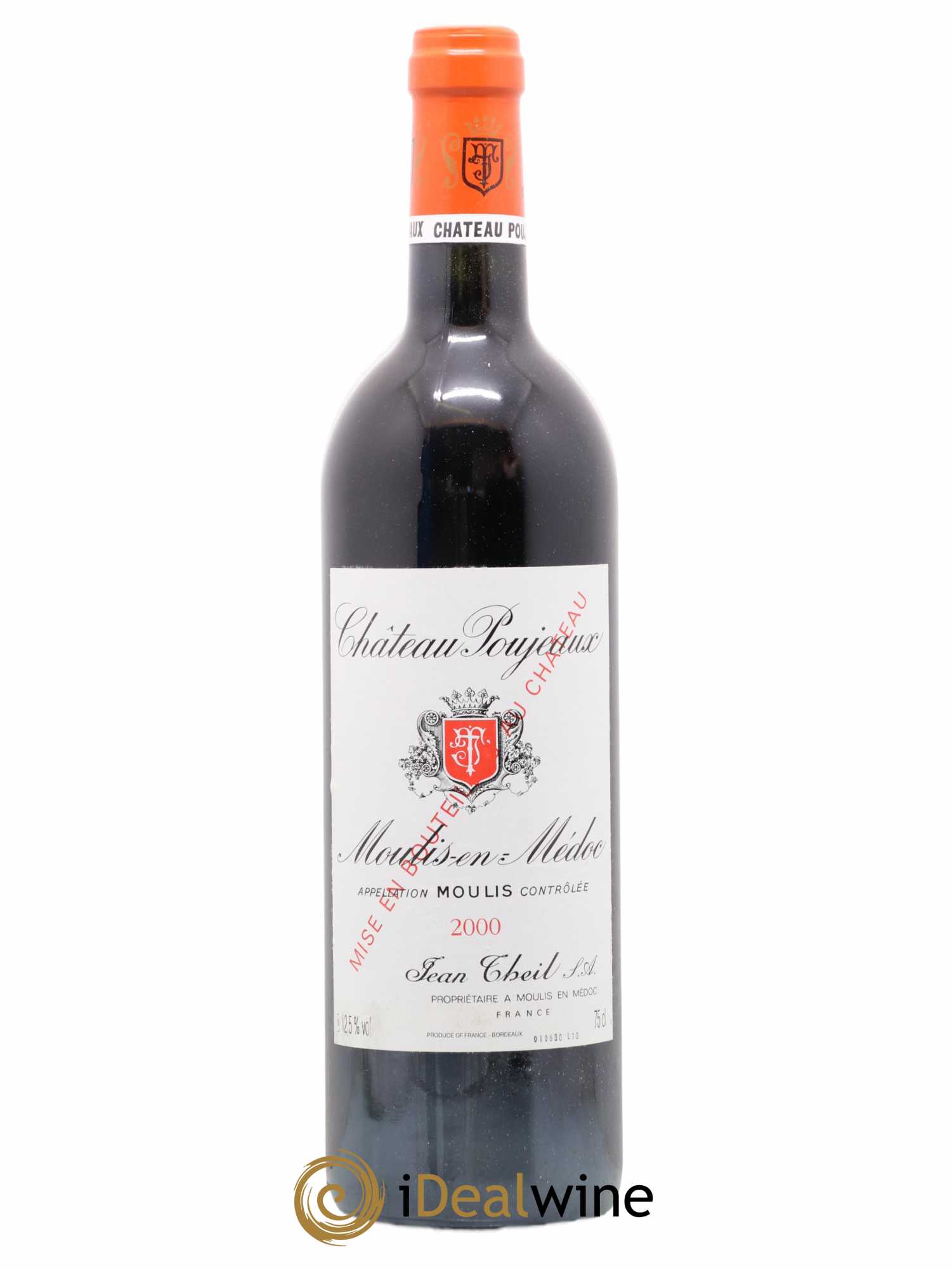 Château Poujeaux 2000 - Lot de 1 bouteille - 0