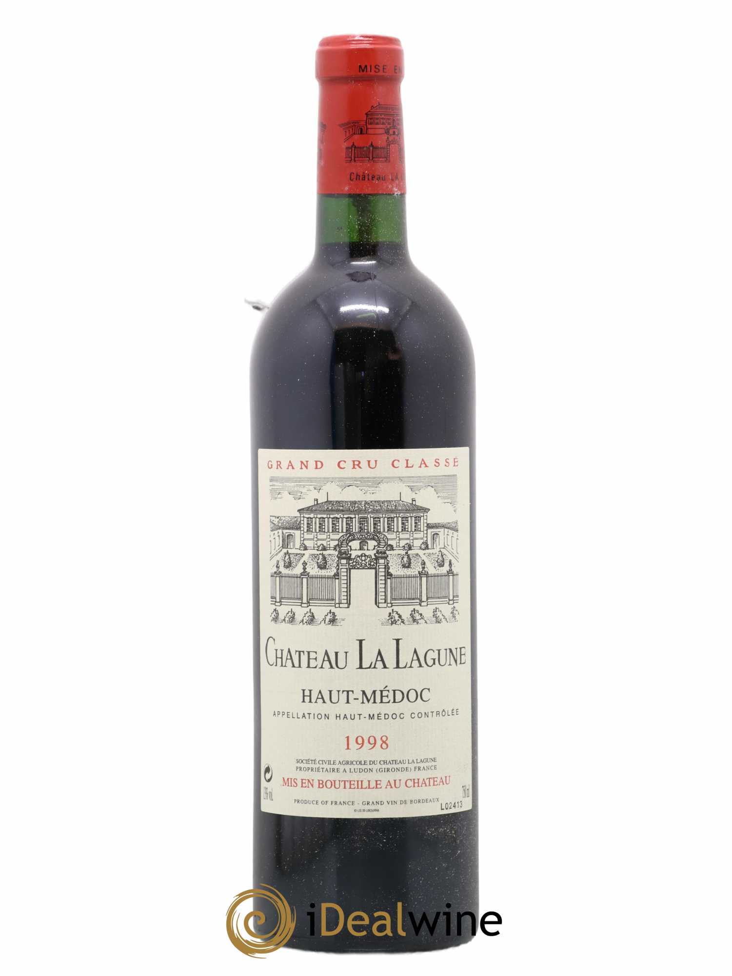 Château la Lagune 3ème Grand Cru Classé 1998 - Lot de 1 bouteille - 0