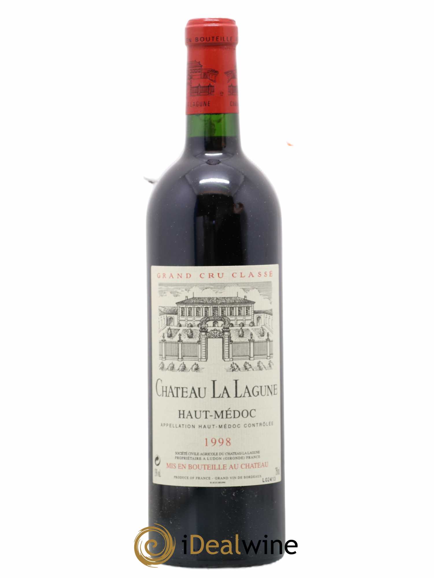 Château la Lagune 3ème Grand Cru Classé 1998 - Lot de 1 bouteille - 0