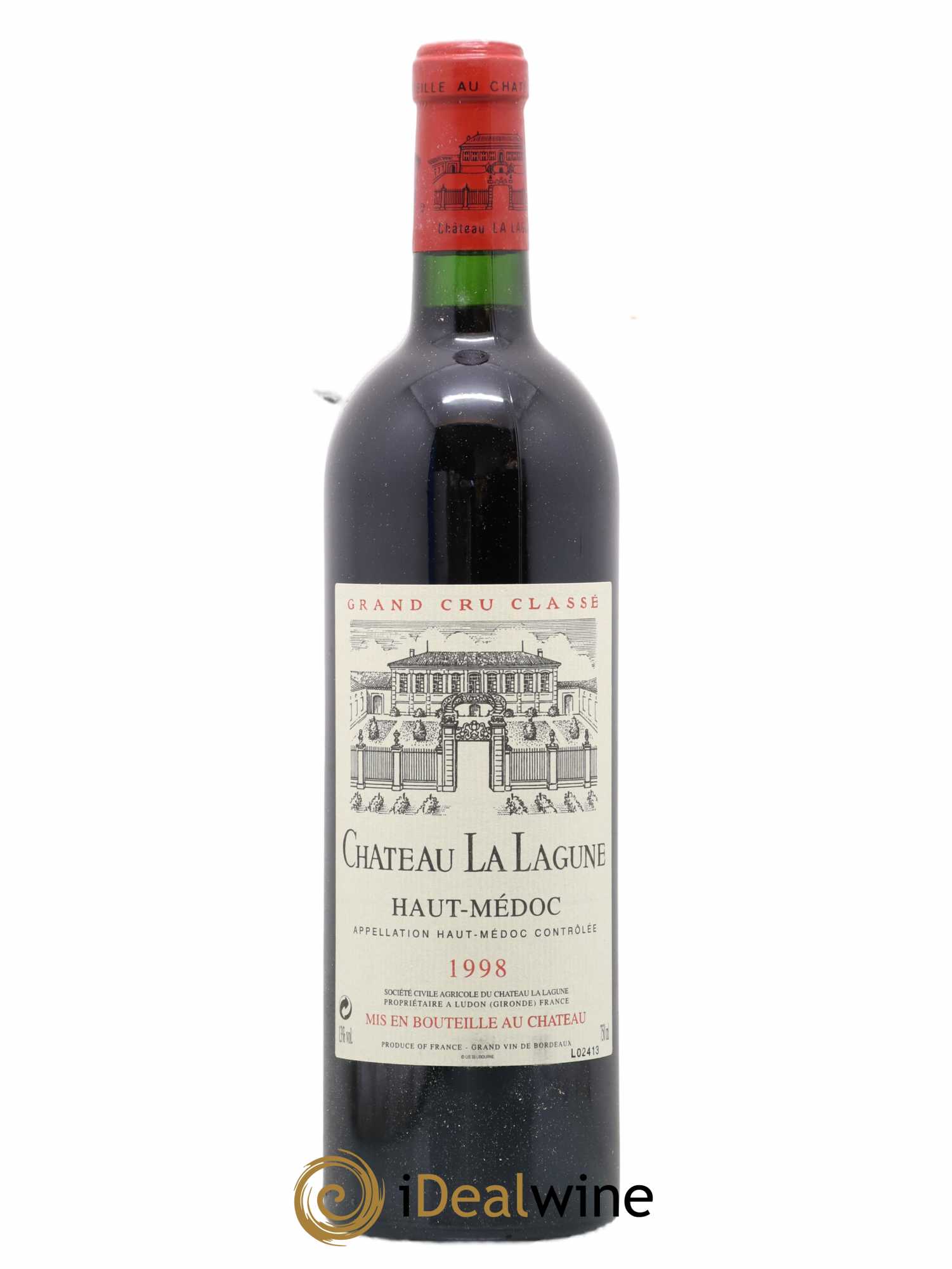 Château la Lagune 3ème Grand Cru Classé 1998 - Lot de 1 bouteille - 0