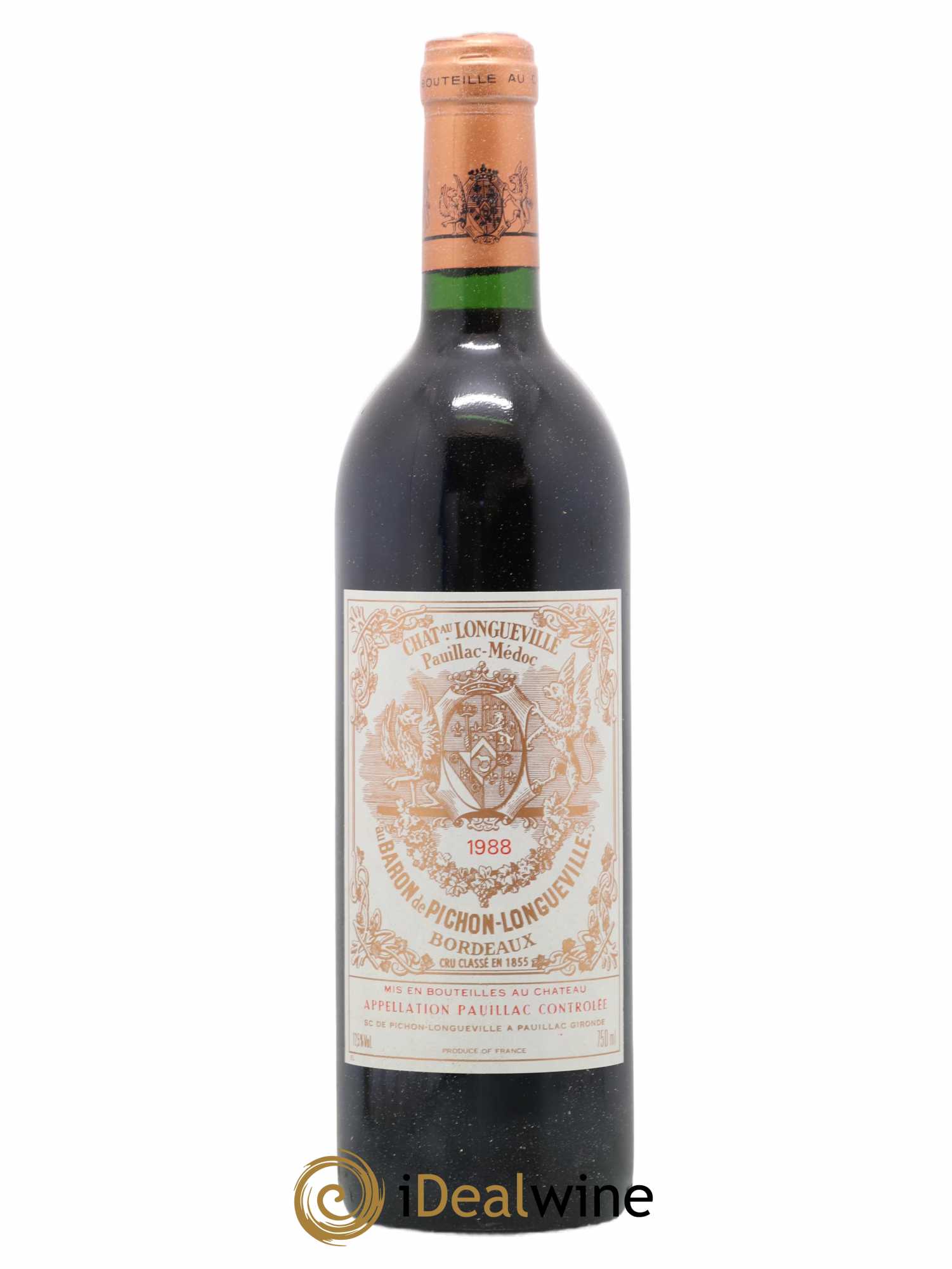 Pichon Longueville Baron 2ème Grand Cru Classé 1988 - Posten von 1 Flasche - 0