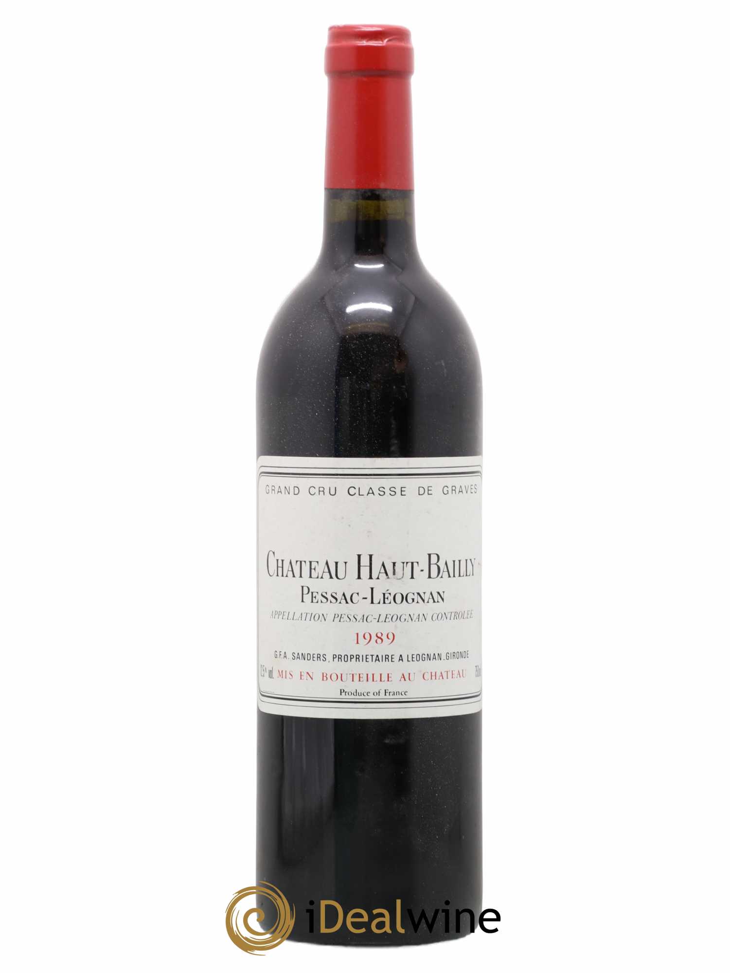 Château Haut-Bailly Cru Classé de Graves 1989 - Lot de 1 bouteille - 0