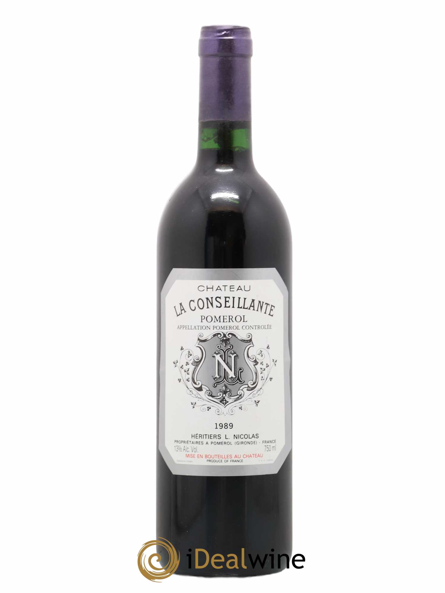 Château la Conseillante 1989 - Lot de 1 bouteille - 0
