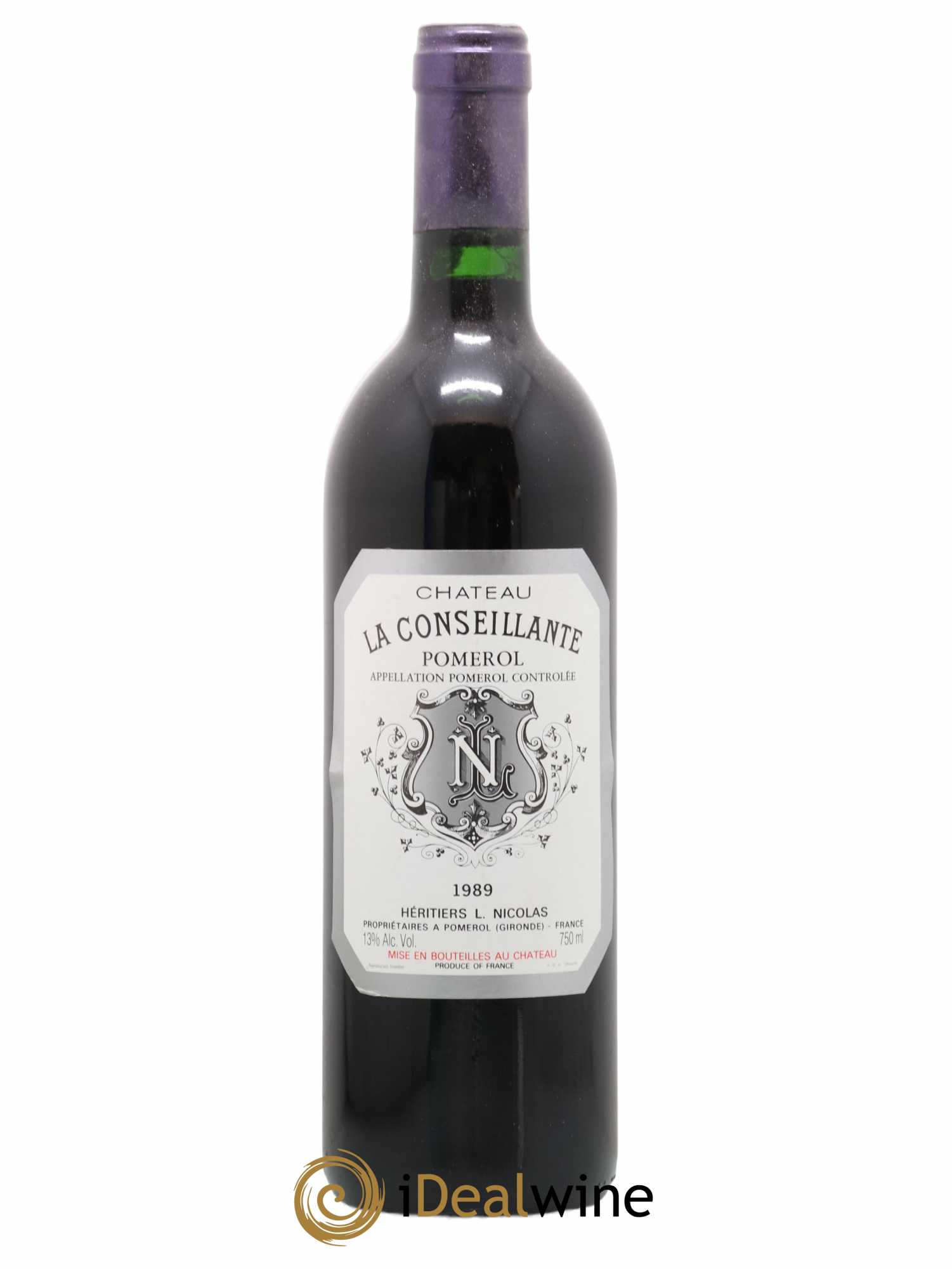 Château la Conseillante 1989 - Lot de 1 bouteille - 0