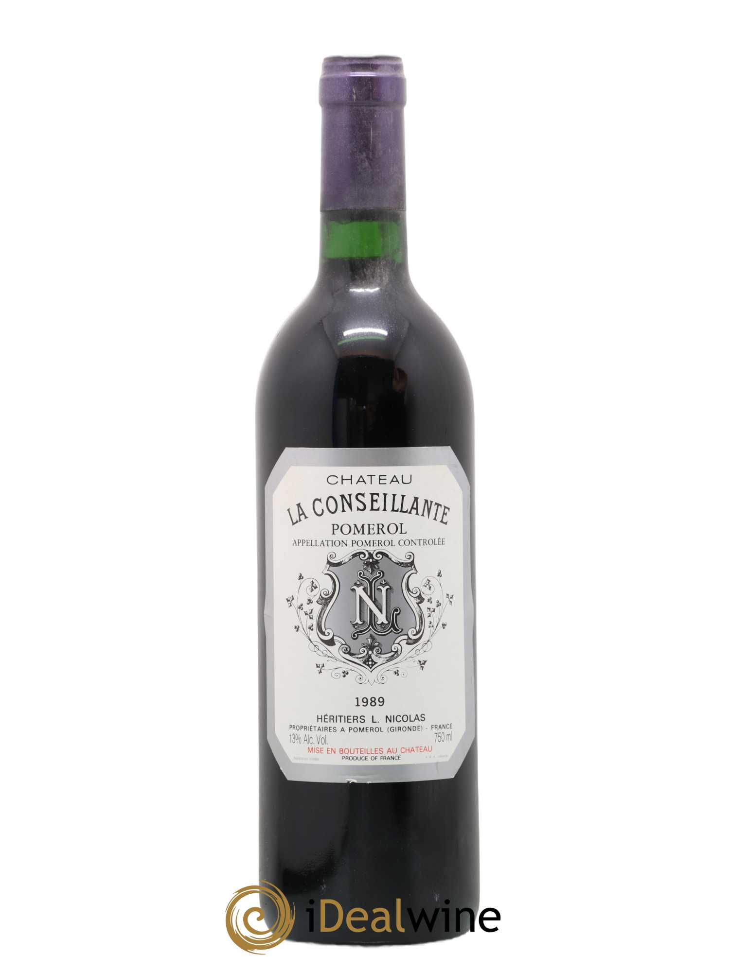 Château la Conseillante 1989 - Lot de 1 bouteille - 0