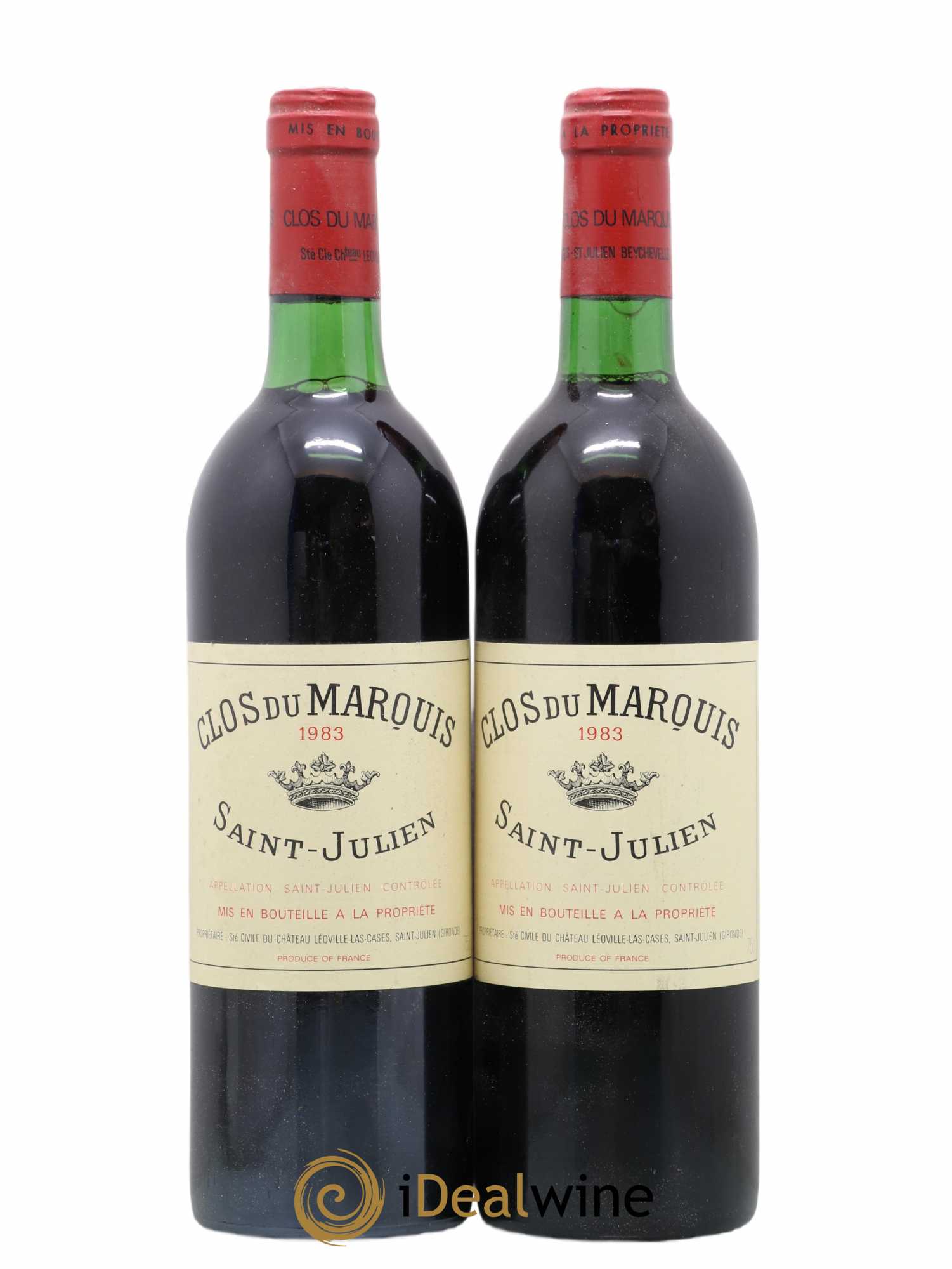 Clos du Marquis 1983 - Lot de 2 bouteilles - 0