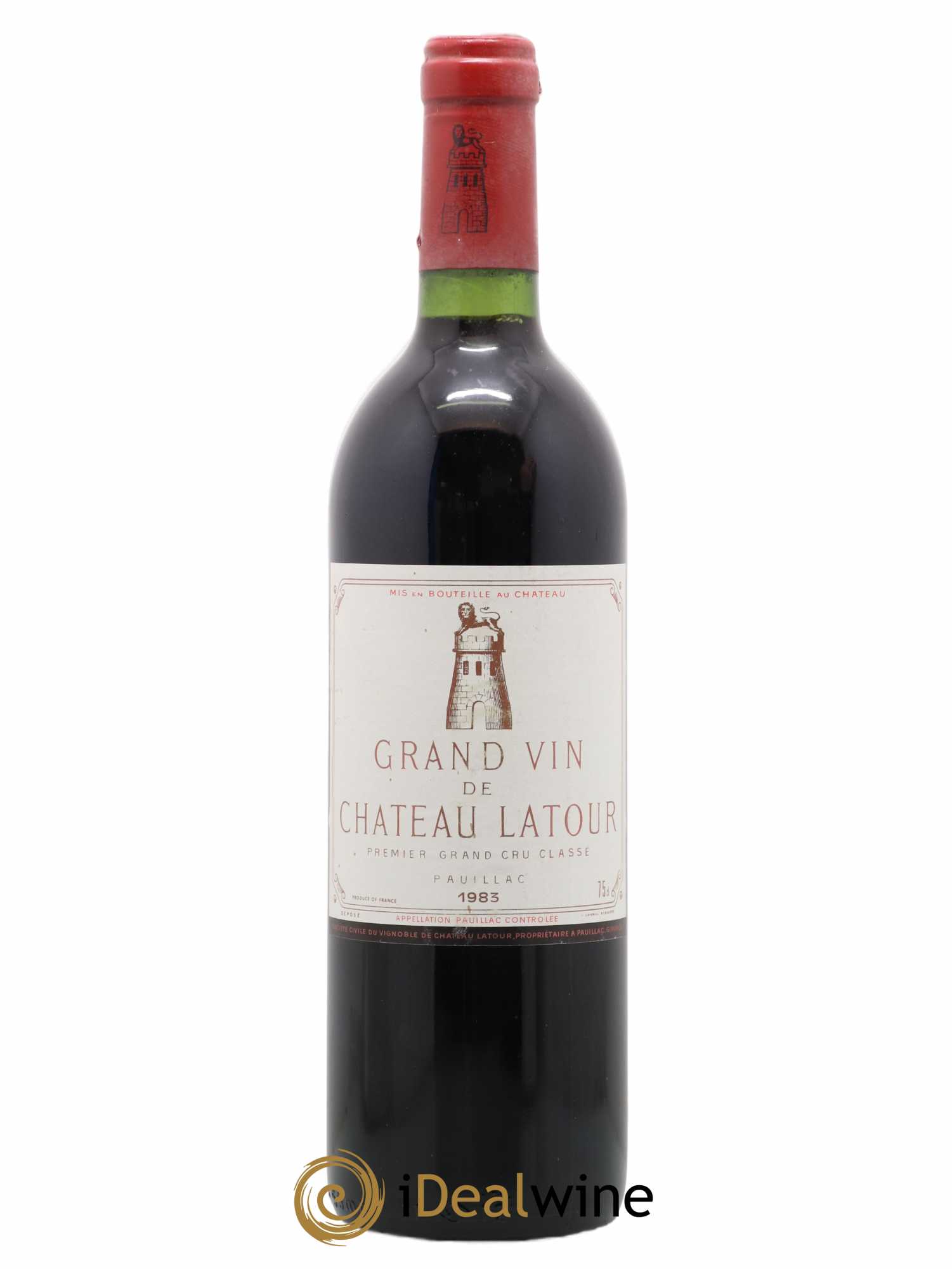 Château Latour 1er Grand Cru Classé 1983 - Lot de 1 bouteille - 0