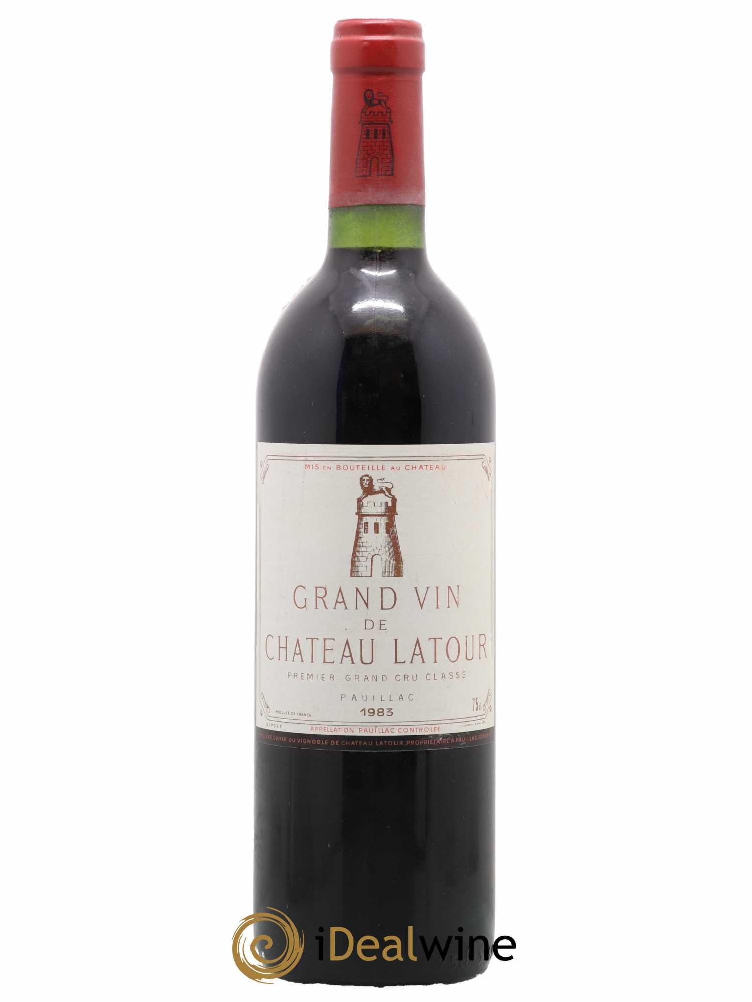 Château Latour 1er Grand Cru Classé 1983 - Lot de 1 bouteille - 0