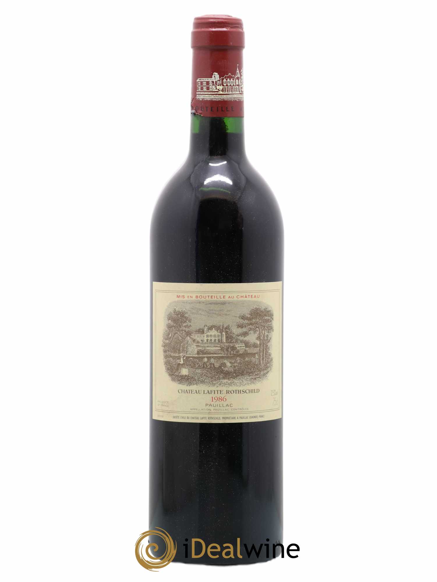 Château Lafite Rothschild 1er Grand Cru Classé 1986 - Lot de 1 bouteille - 0