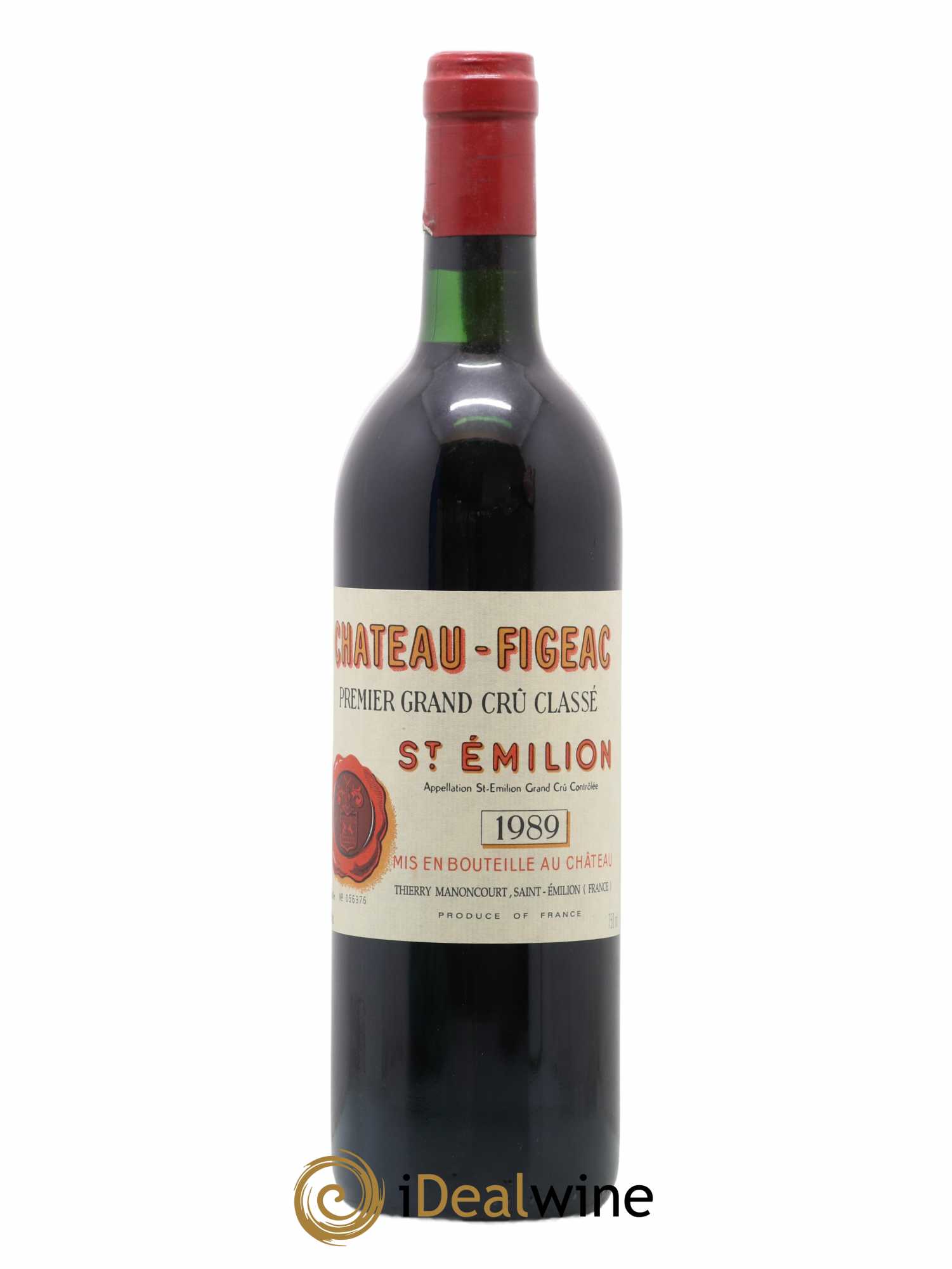 Château Figeac 1er Grand Cru Classé A 1989 - Lot of 1 bottle - 0