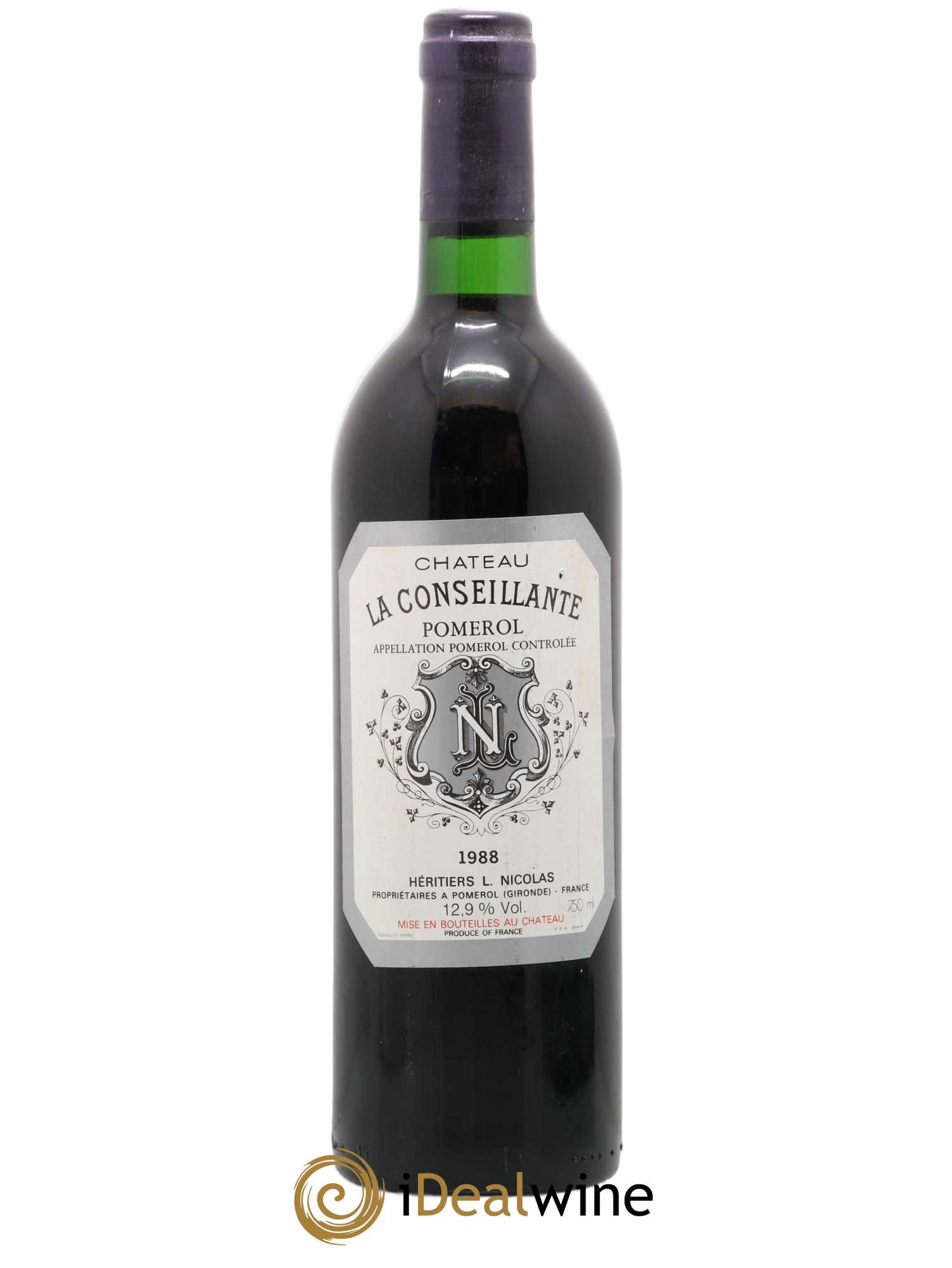 Château la Conseillante 1988 - Lot de 1 bouteille - 0