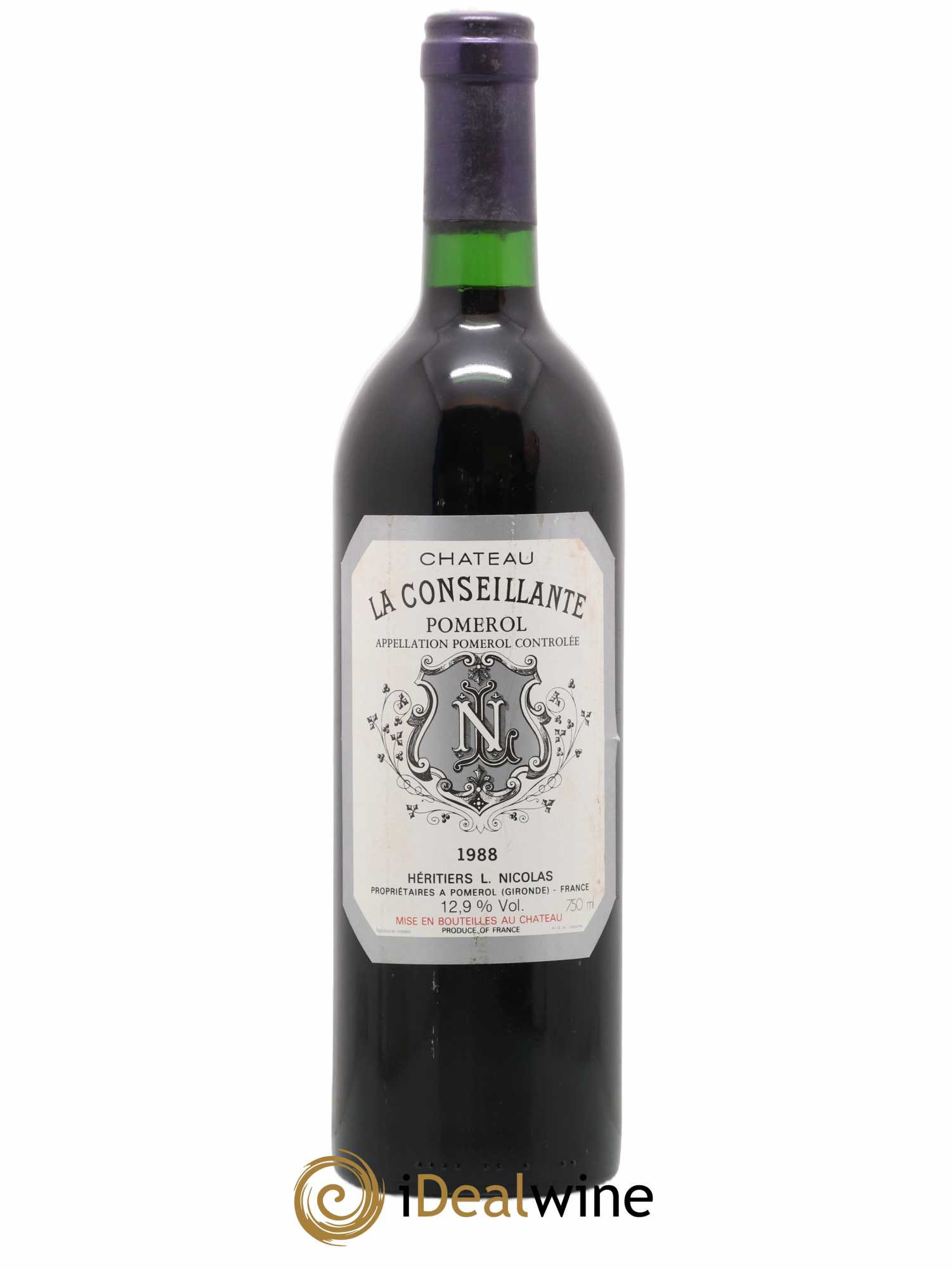 Château la Conseillante 1988 - Lot de 1 bouteille - 0