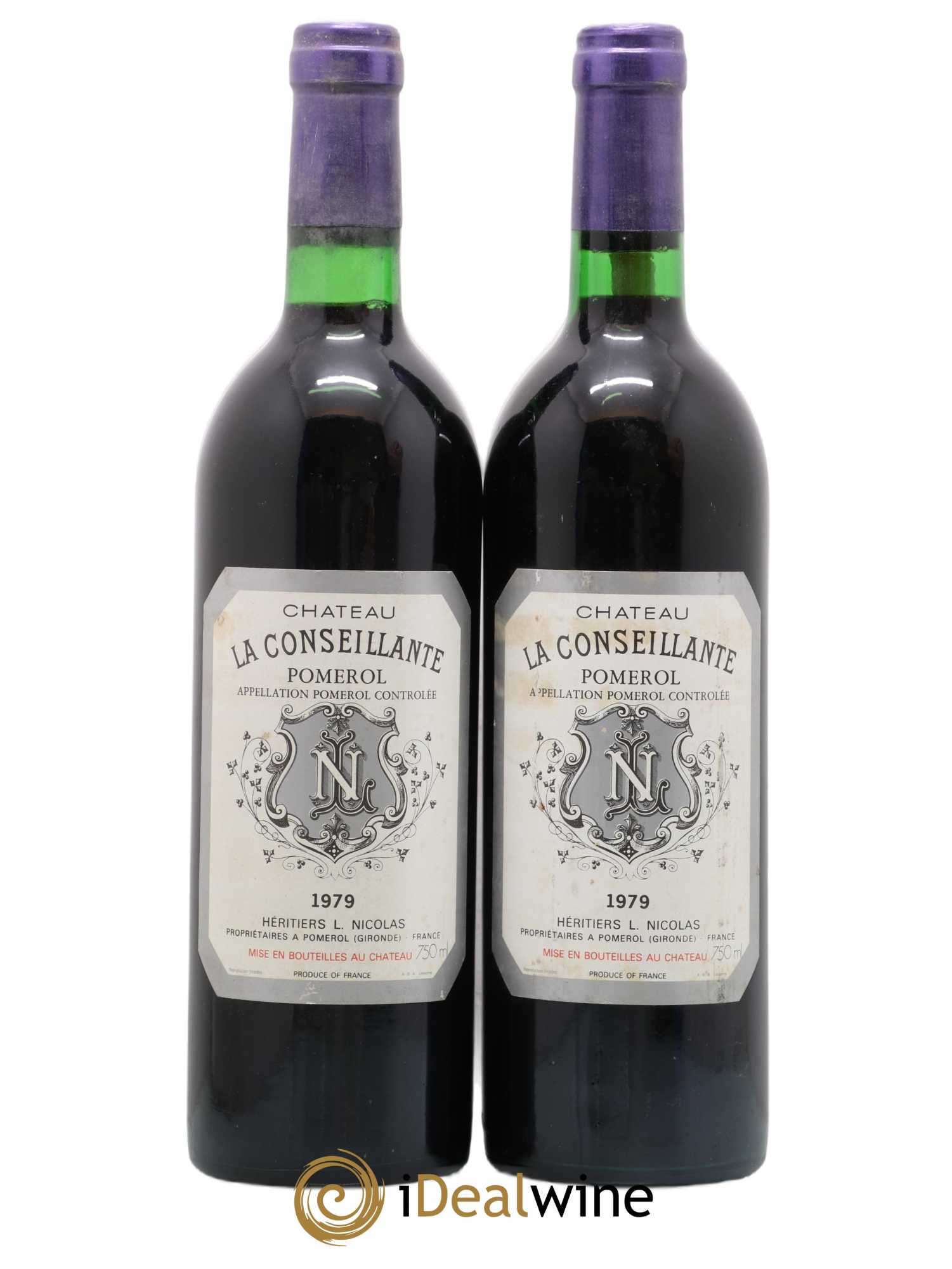 Château la Conseillante 1979 - Lot de 2 bouteilles - 0