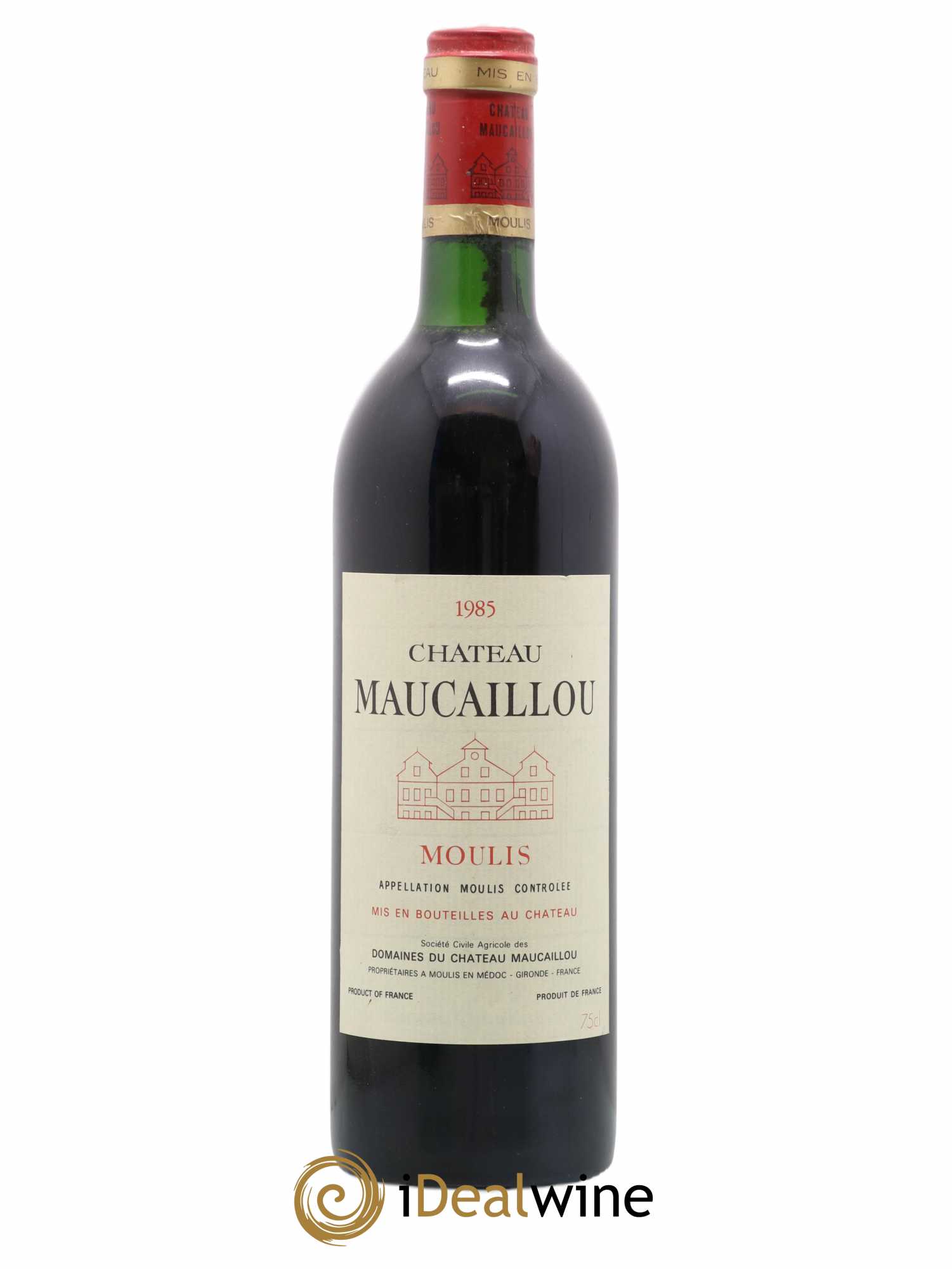 Château Maucaillou 1985 - Lot de 1 bouteille - 0