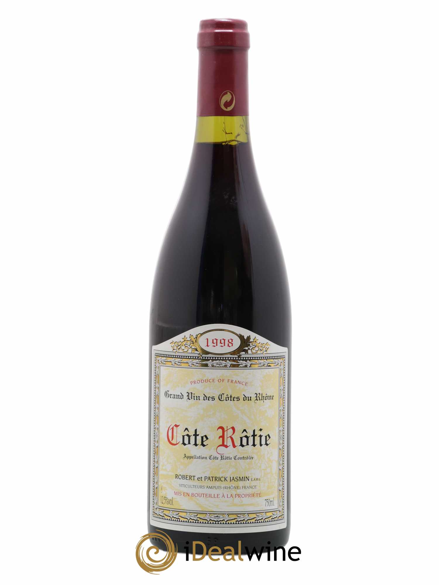 Côte-Rôtie Jasmin (Domaine) 1998 - Lot de 1 bouteille - 0