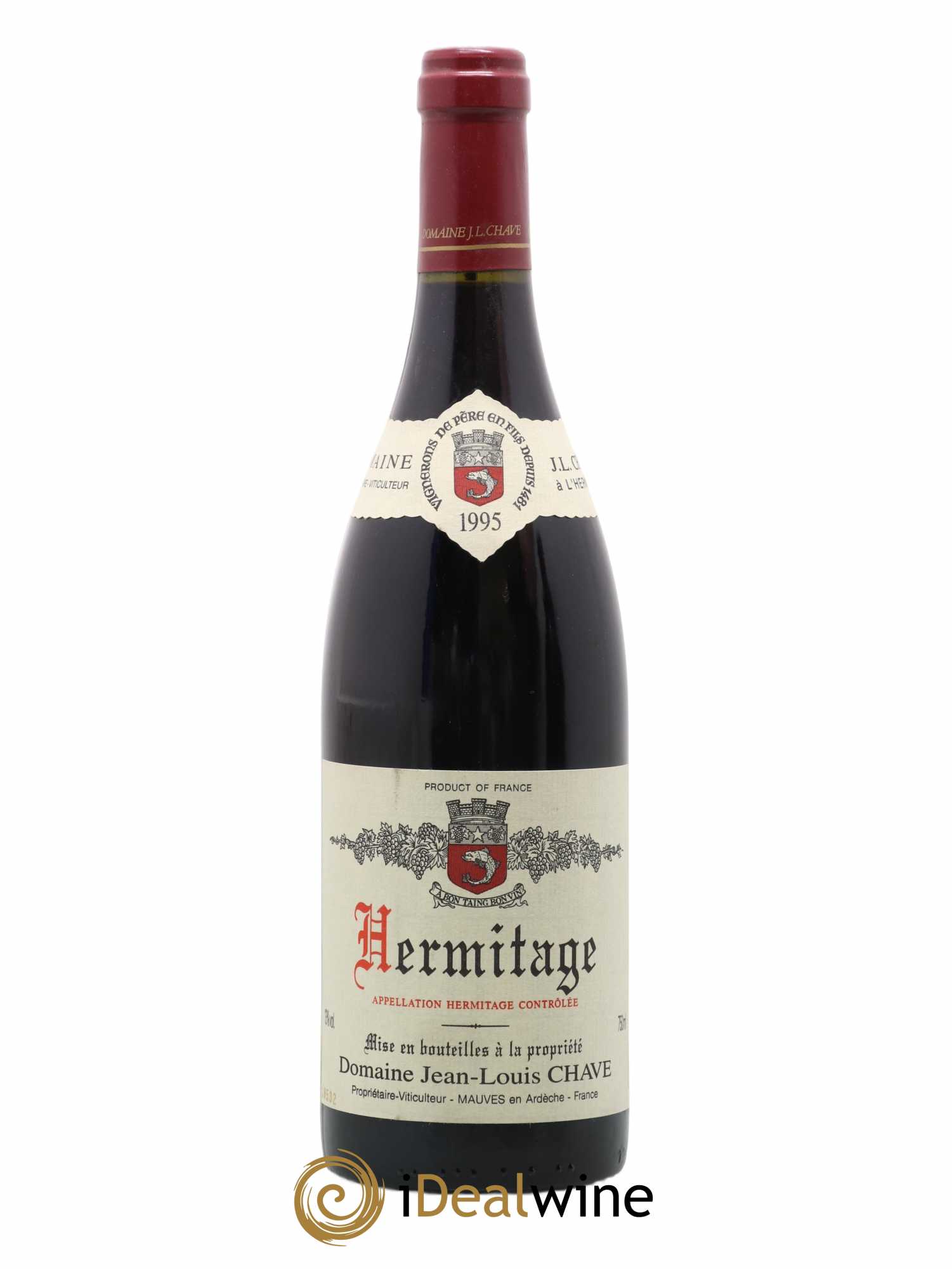 Hermitage Jean-Louis Chave 1995 - Lot de 1 bouteille - 0