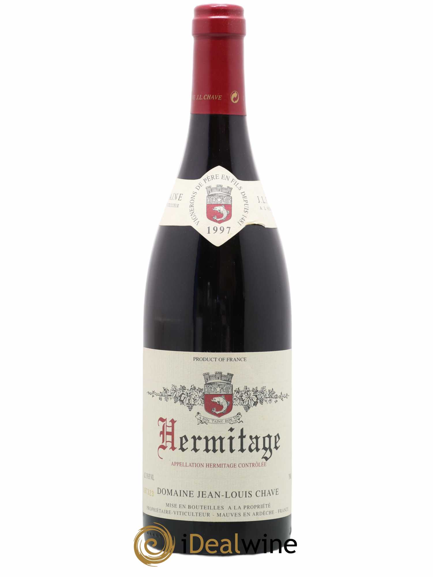 Hermitage Jean-Louis Chave 1997 - Lot de 1 bouteille - 0