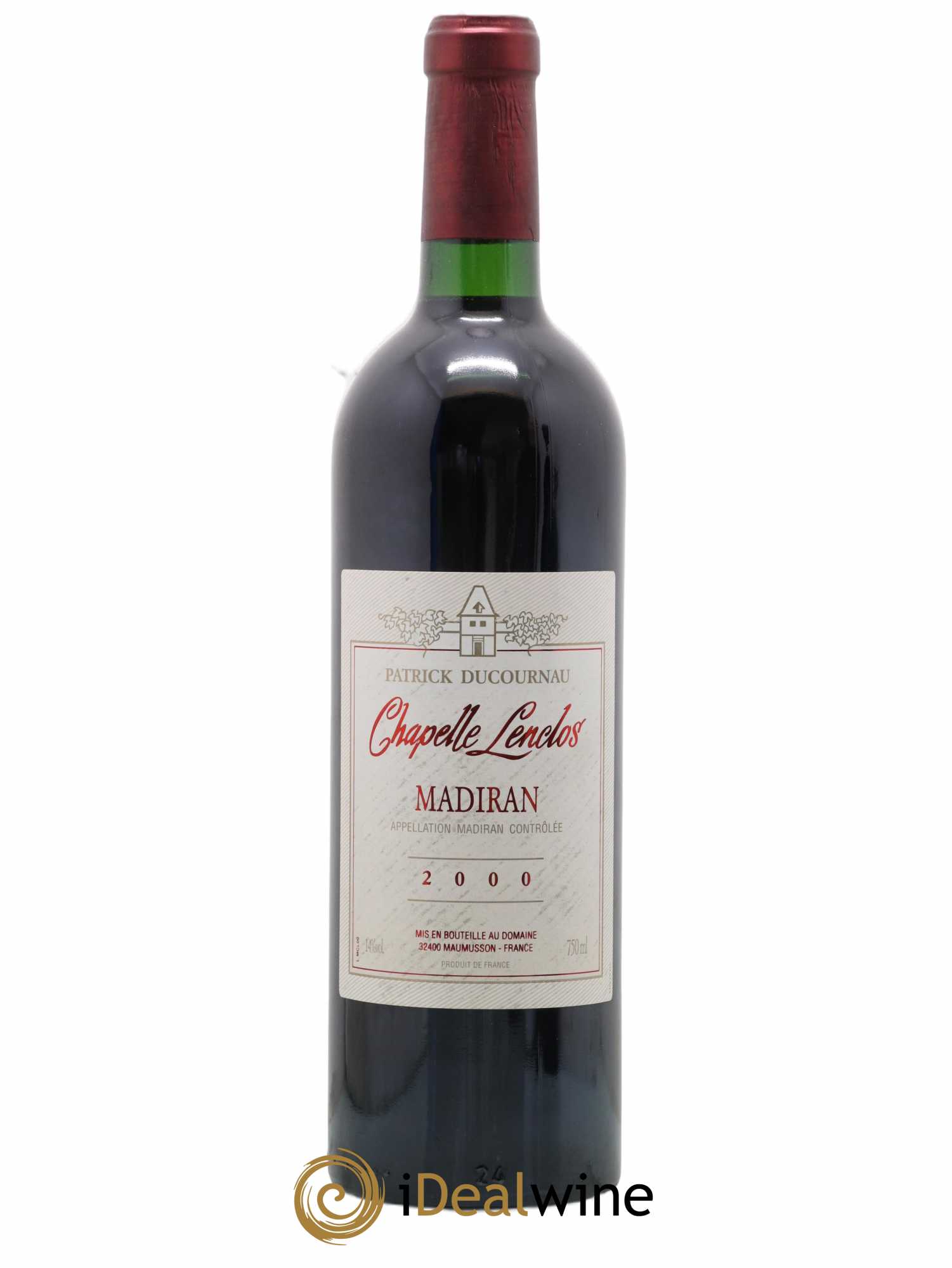 Madiran Chapelle Lenclos 2000 - Lot de 1 bouteille - 0