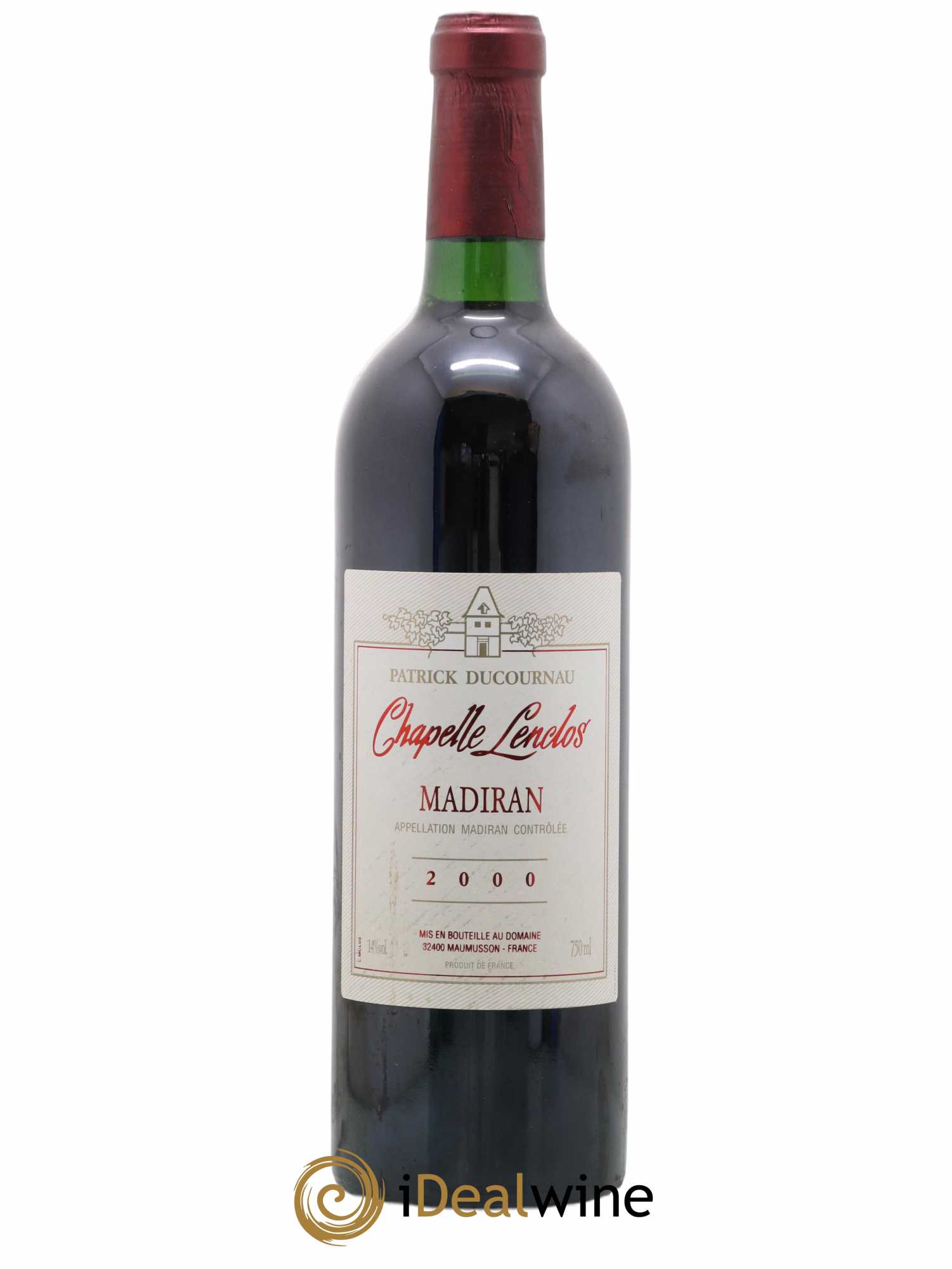 Madiran Chapelle Lenclos 2000 - Lot de 1 bouteille - 0