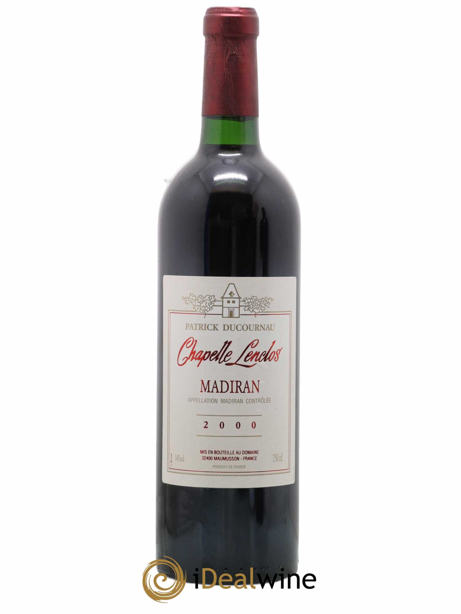 Madiran Chapelle Lenclos 2000 - Lot de 1 bouteille - 0