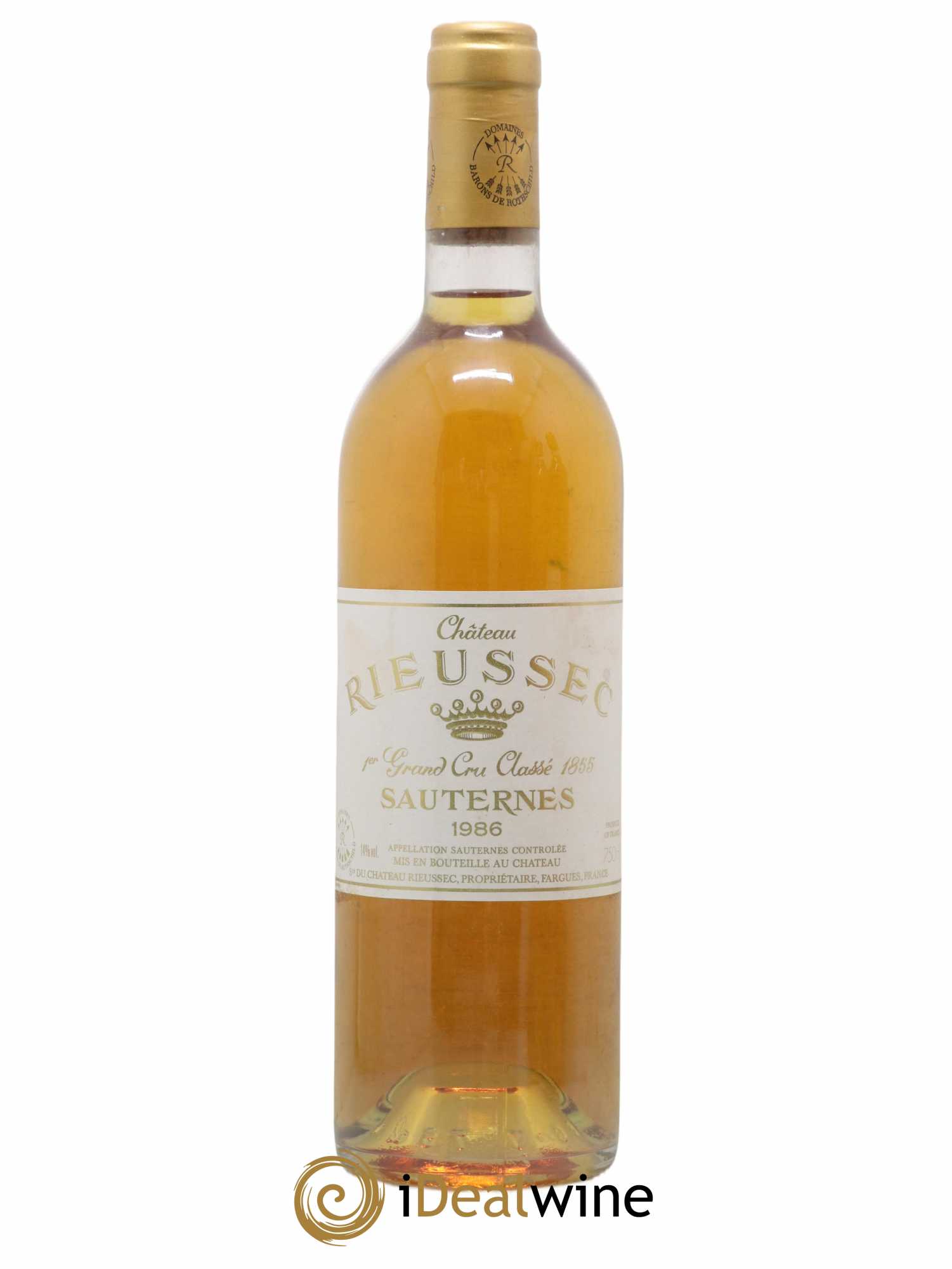 Château Rieussec 1er Grand Cru Classé 1986 - Lotto di 1 bottiglia - 0