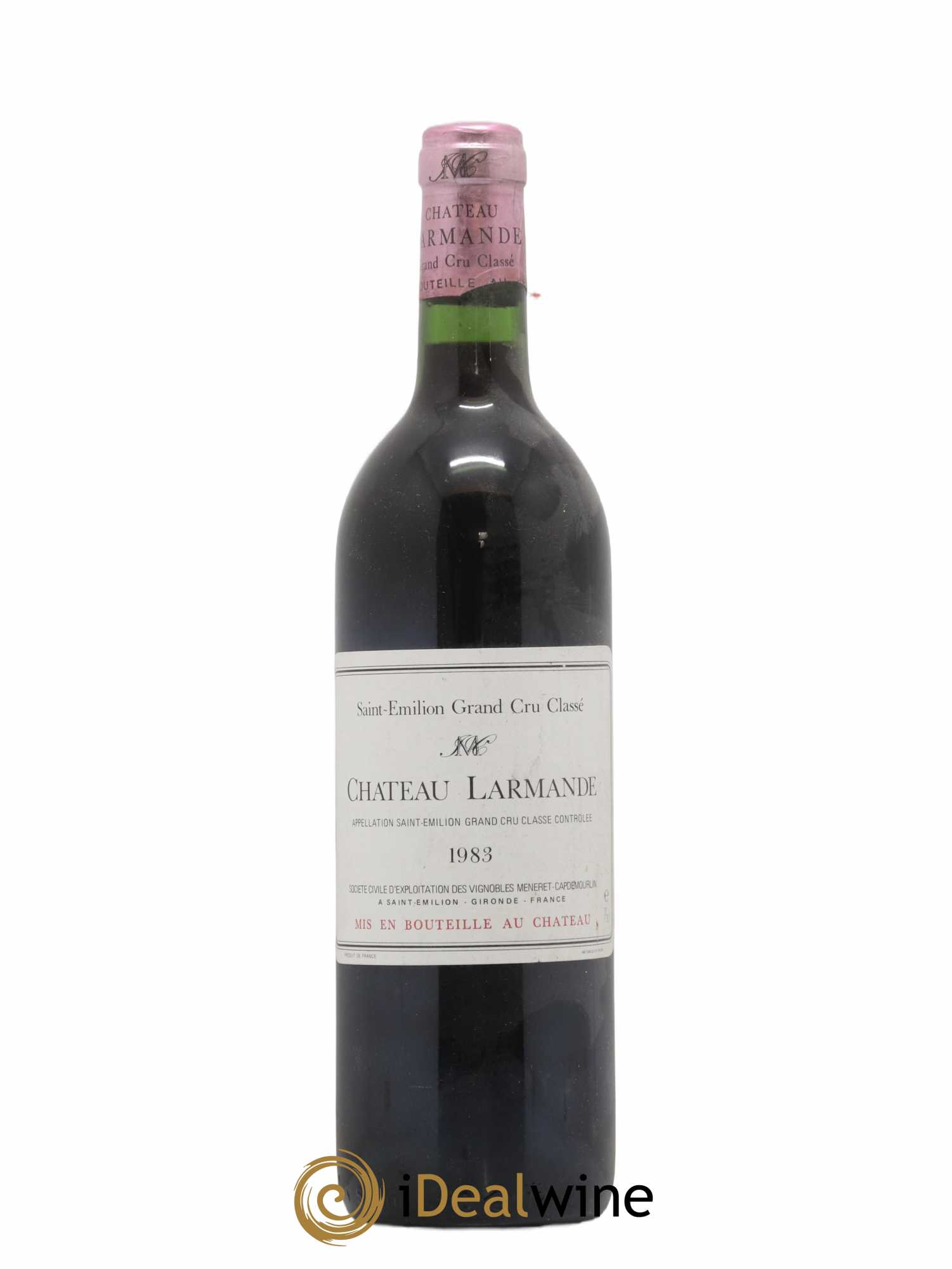 Château Larmande Grand Cru Classé 1983 - Lot de 1 bouteille - 0
