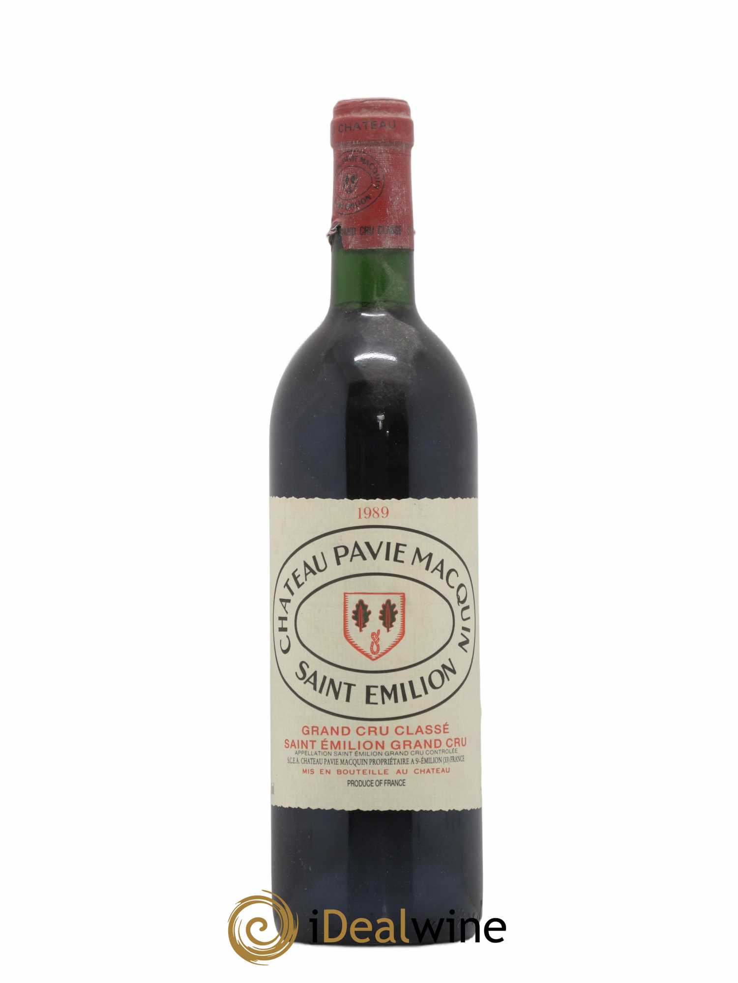 Château Pavie Macquin 1er Grand Cru Classé B 1989 - Lot of 1 bottle - 0