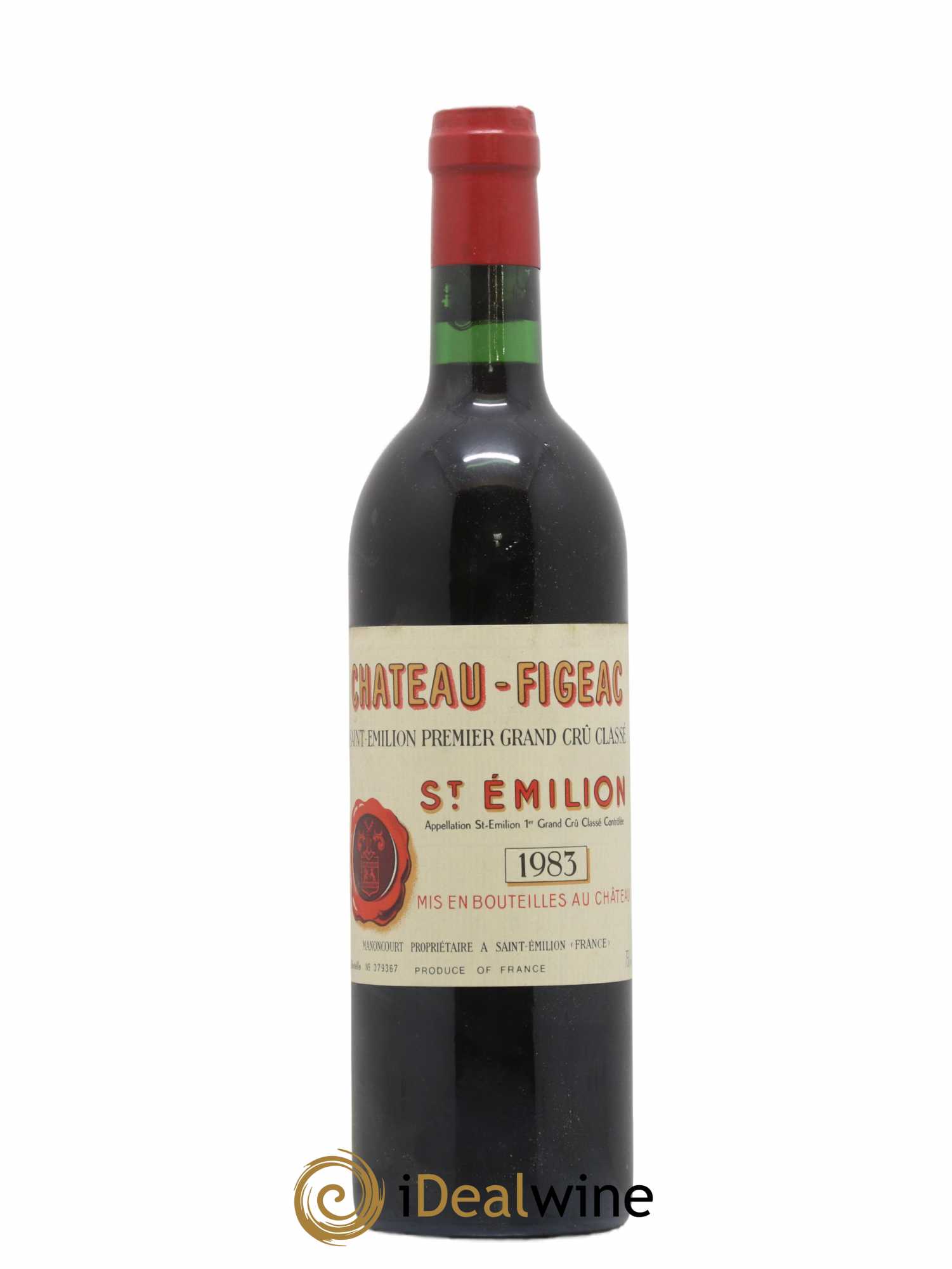 Château Figeac 1er Grand Cru Classé A 1983 - Lot de 1 bouteille - 0