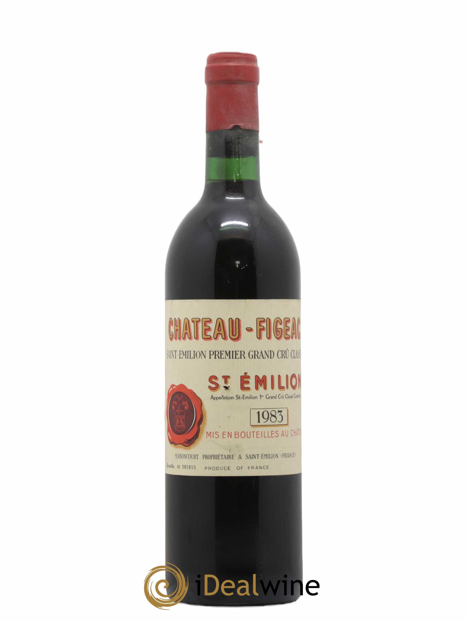 Château Figeac 1er Grand Cru Classé A 1983 - Lot de 1 bouteille - 0