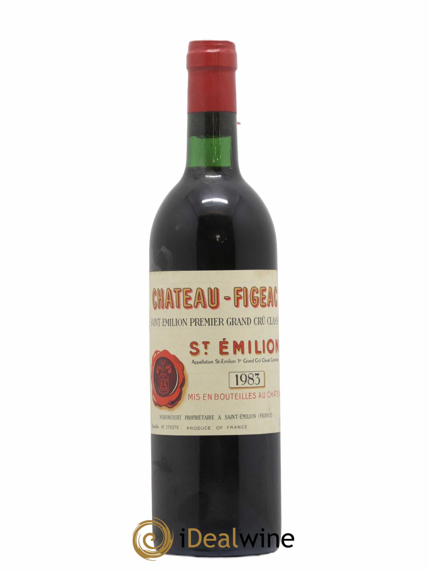 Château Figeac 1er Grand Cru Classé A 1983 - Lot de 1 bouteille - 0