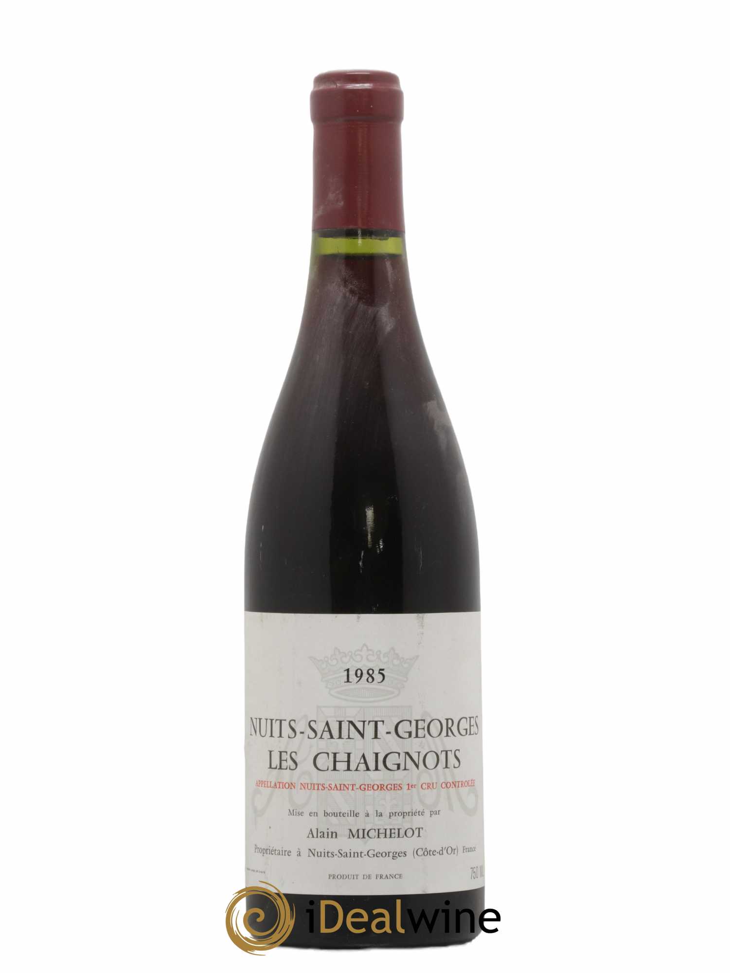 Nuits-Saint-Georges 1er Cru Les Chaignots Michelot 1985 - Posten von 1 Flasche - 0